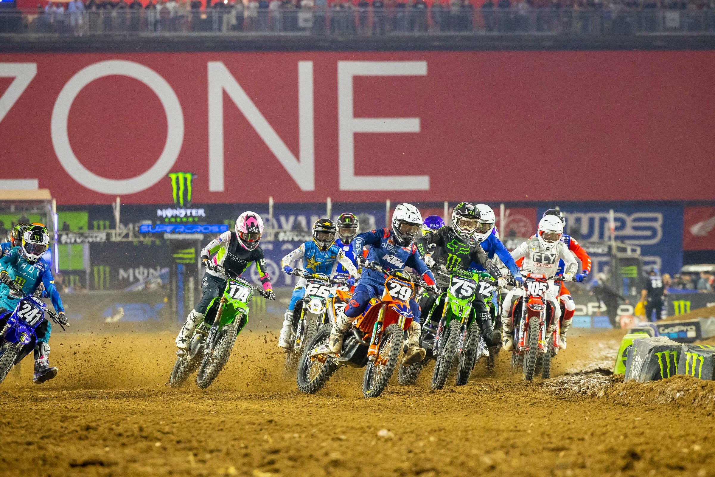 Julien Beaumer got out front quickly.