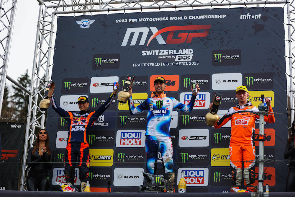 MX2 Podium