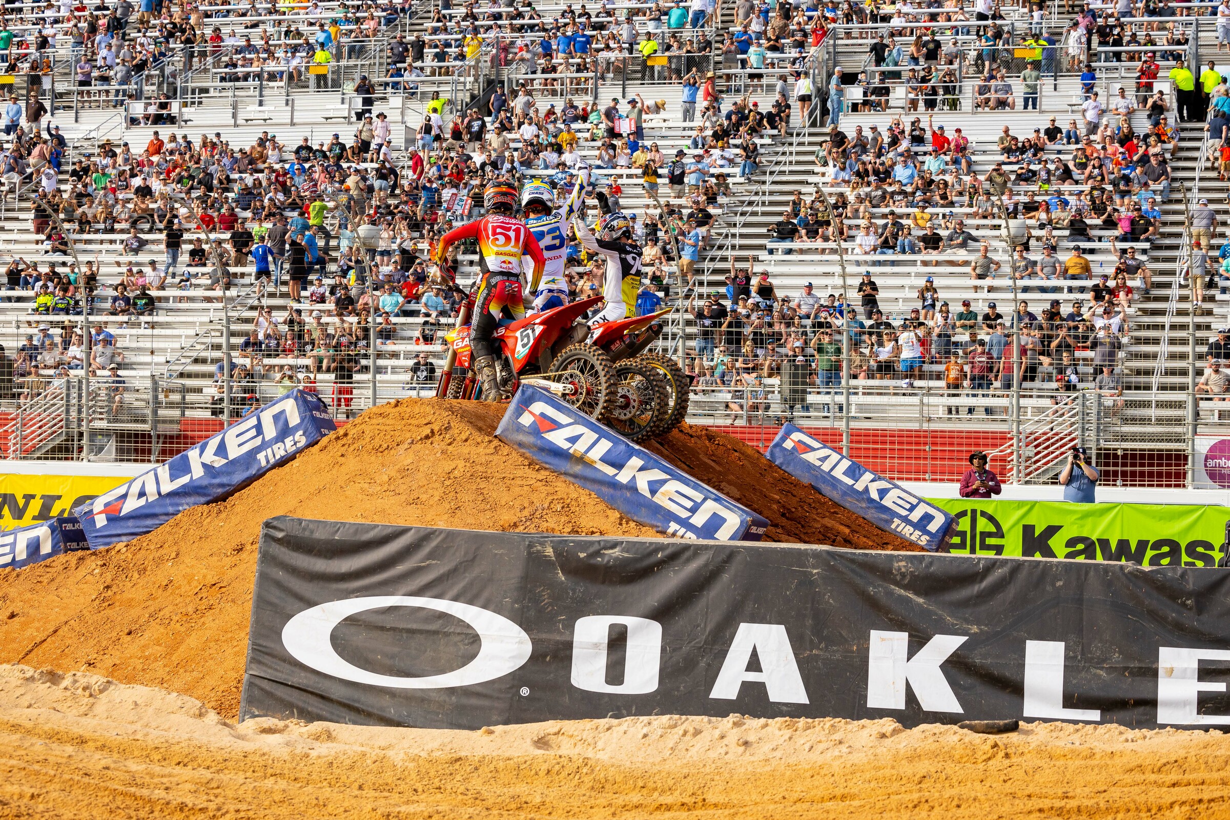 Barcia, Sexton, and Roczen