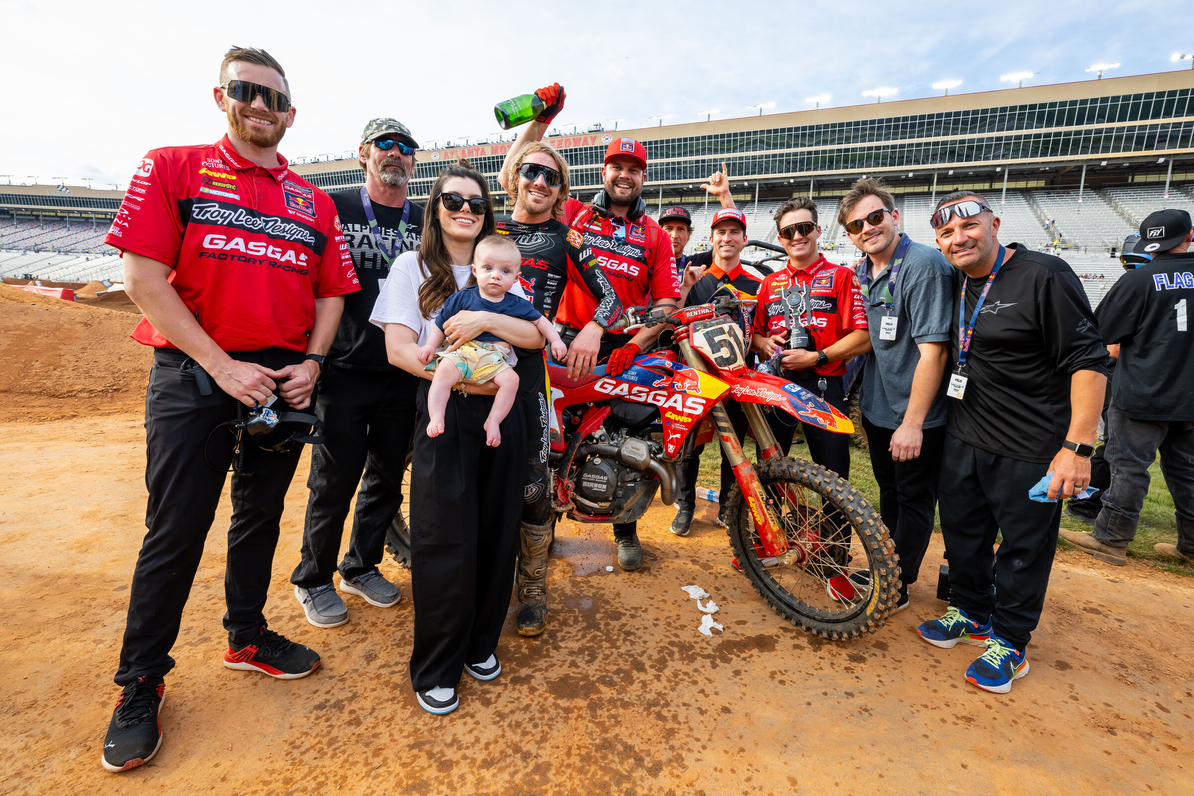 Barcia and his crew.
