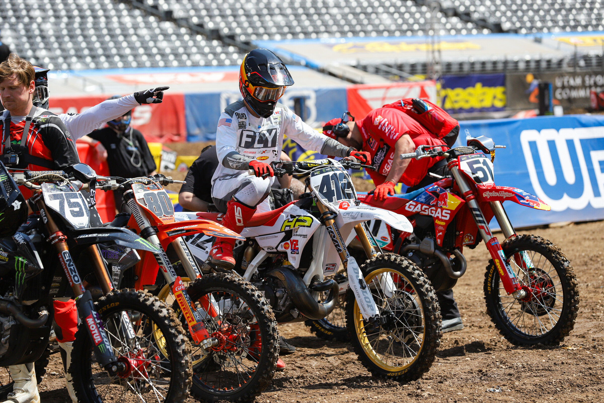 Two-stroke man Jared Lesher