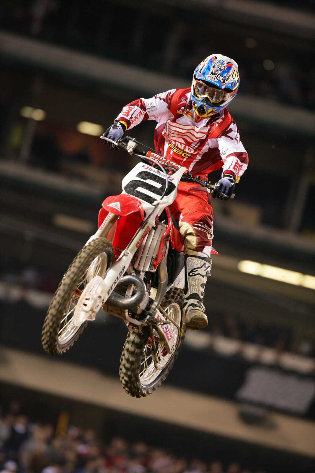 Jeremy McGrath at the 2006 Anaheim Supercross.