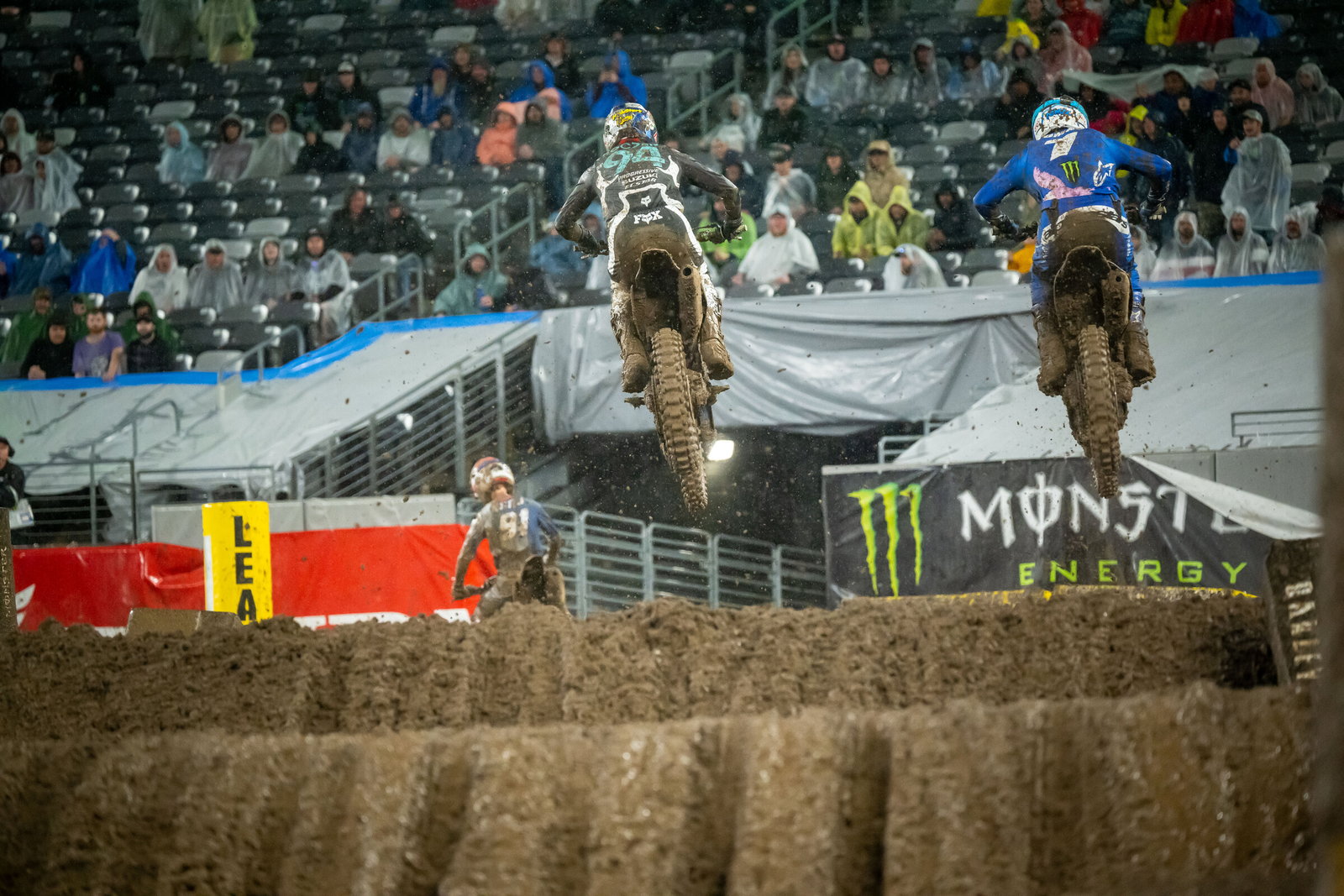 Tomac and Roczen Finish On The Podium in The Mud - Racer X