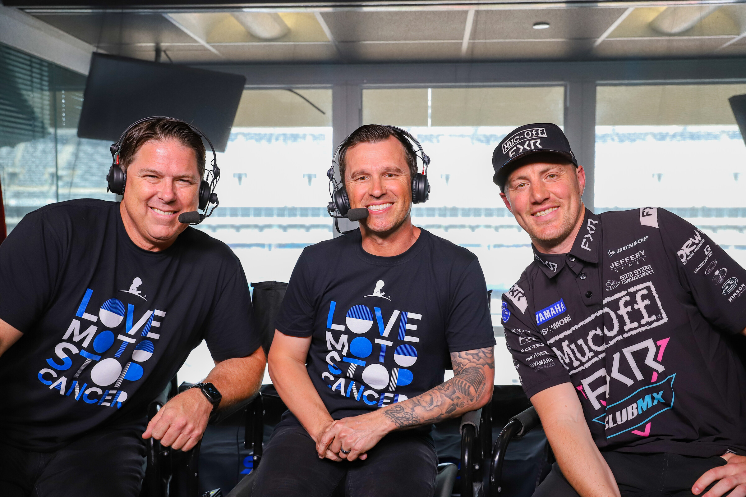Dan Hubbard, Daniel Blair, and Phil Nicoletti on Race Day Live