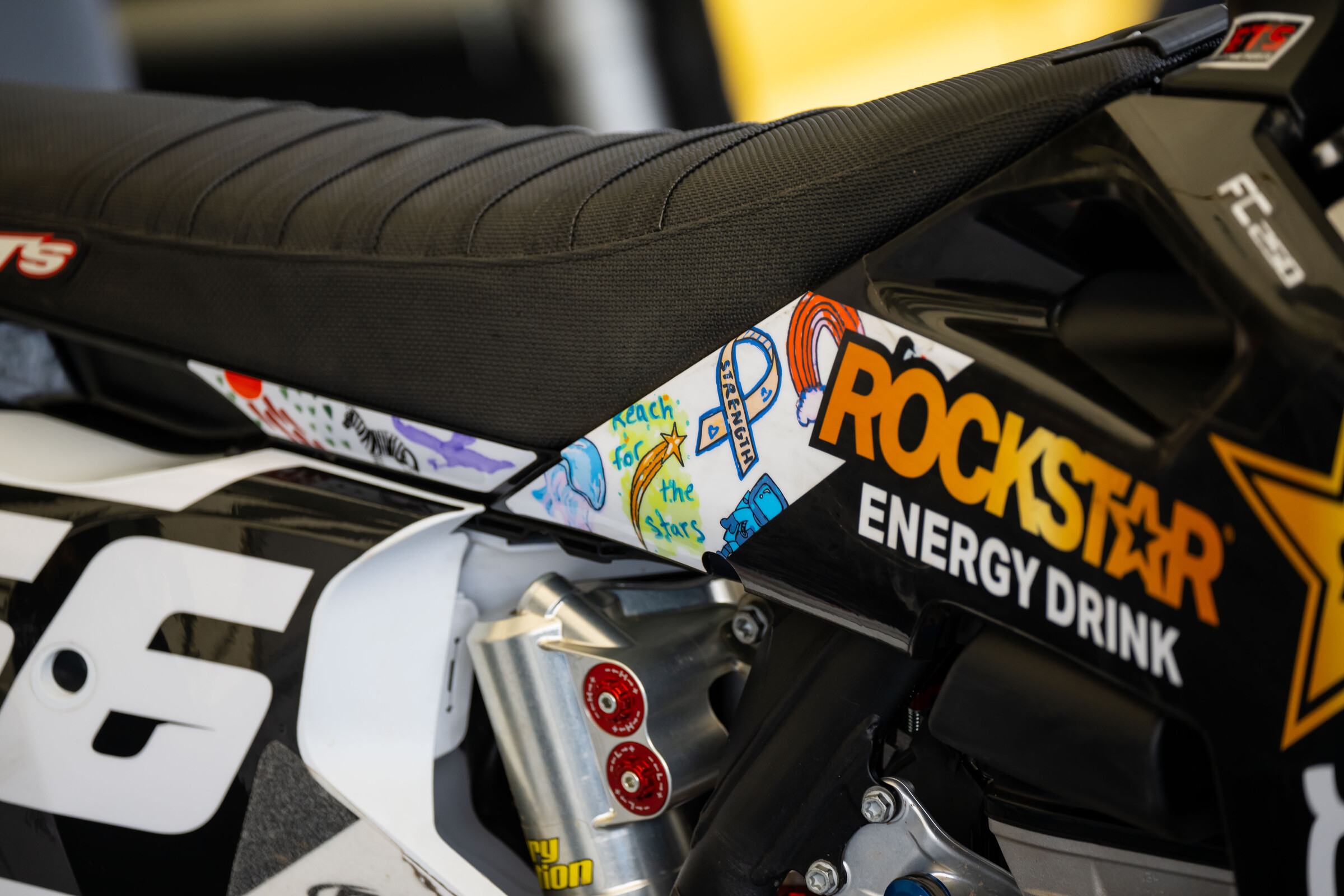 Case Cochran's 250SX Futures bike