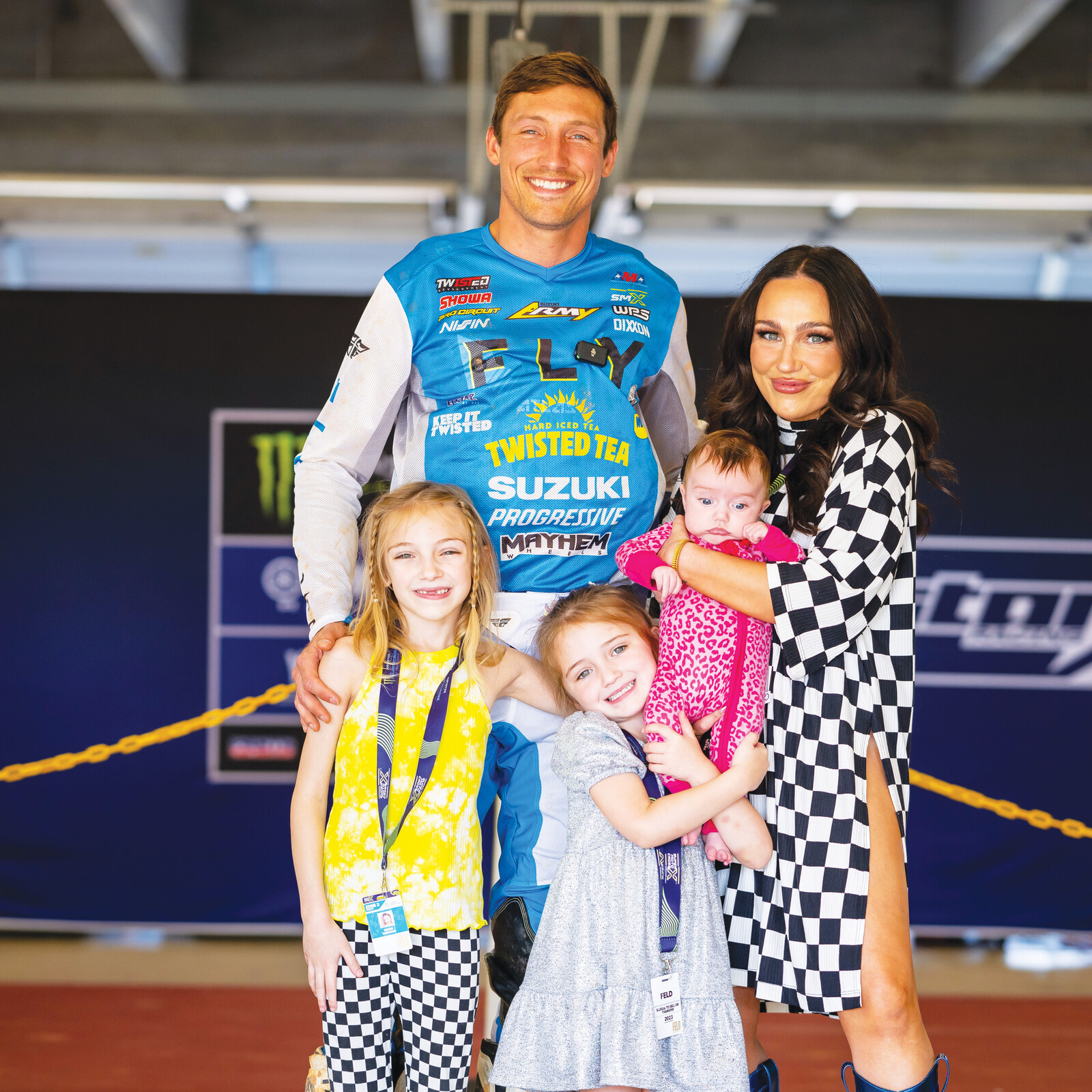 The Chisholms are one fun family (no checkered flag jokes, please).