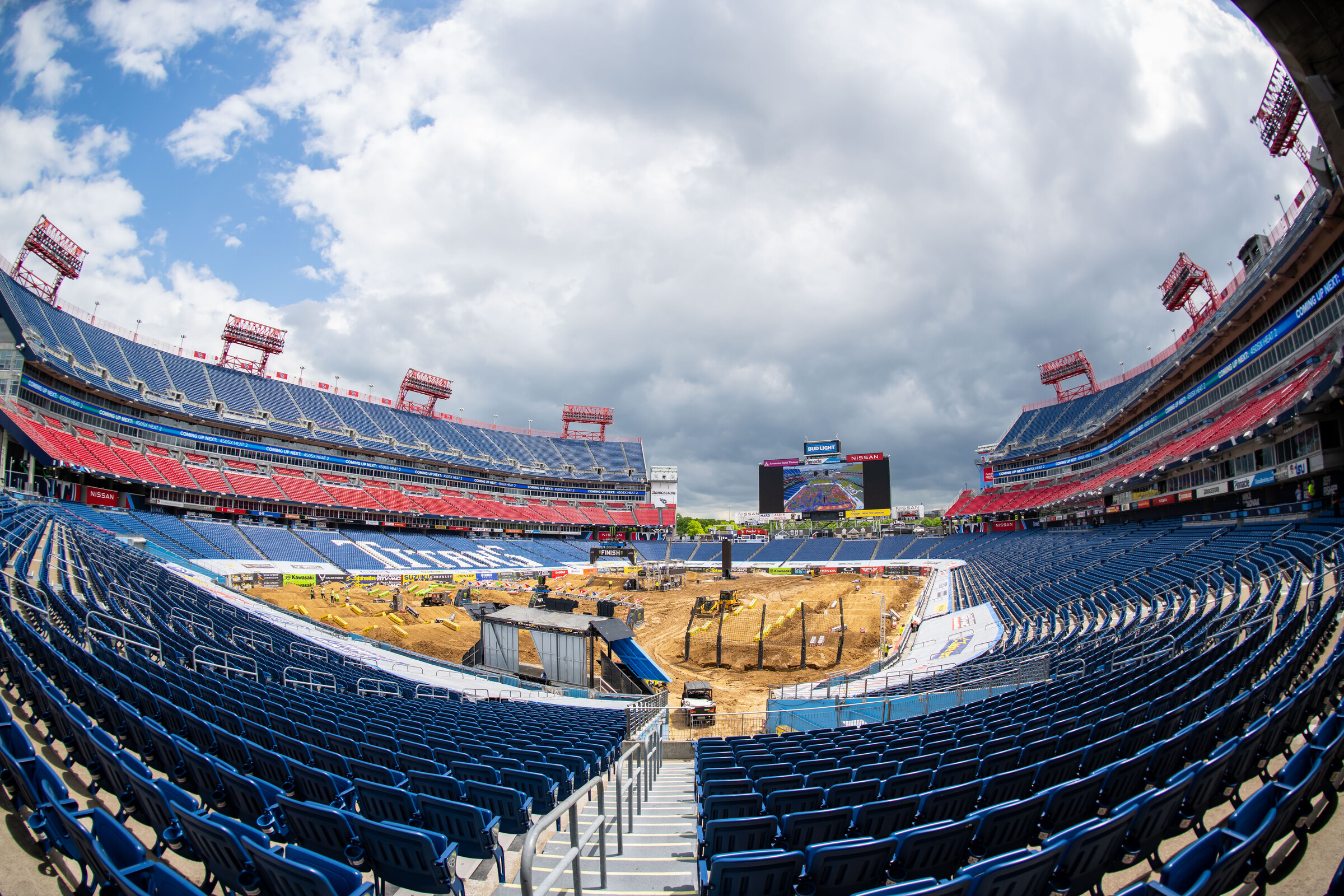 Things are about to get underway here in Nashville.