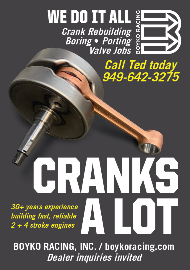 Advertisement: Boyko Racing