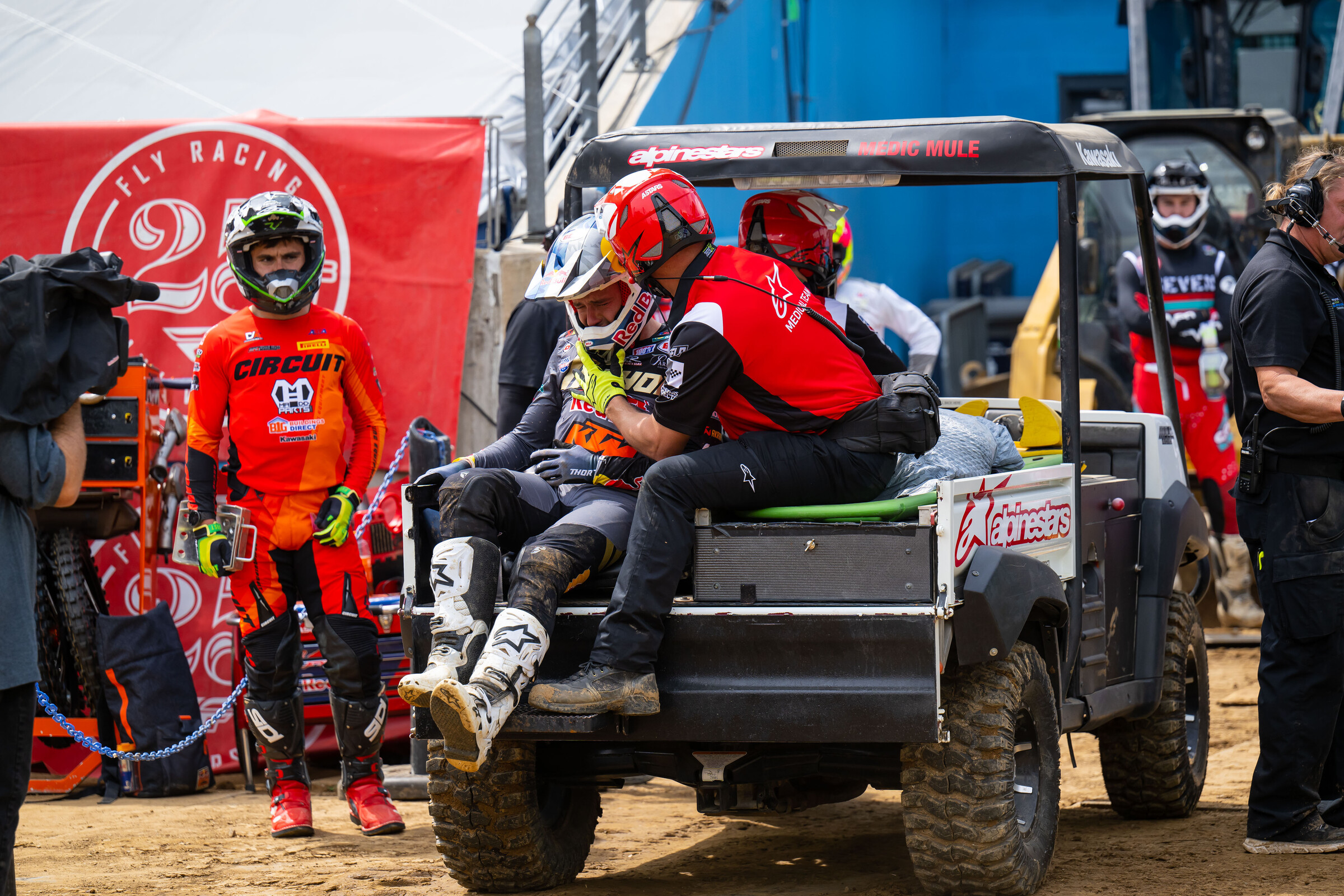 Cooper Webb suffered a gut wrenching end to his 2023 season of Monster Energy Supercross.