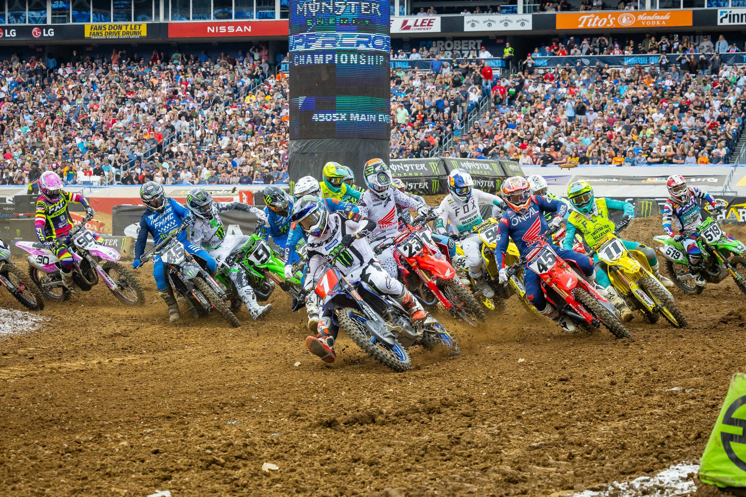 Tomac had a great start in Nashville.