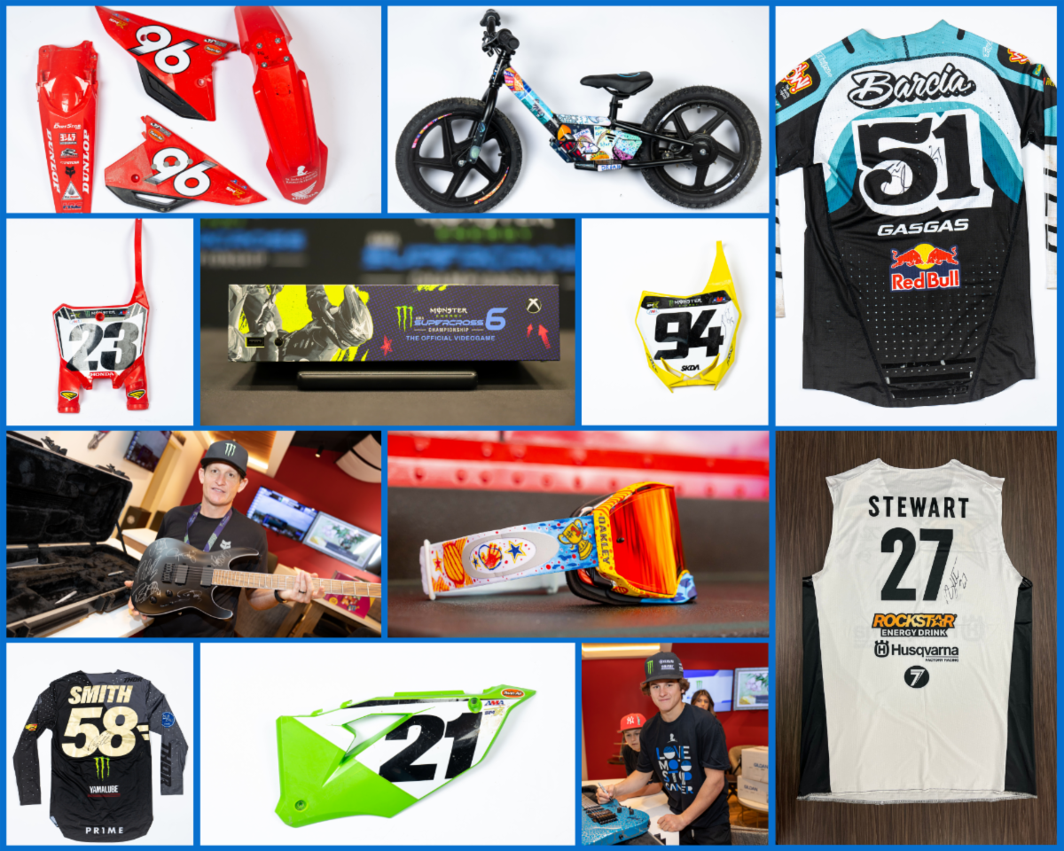 St. Jude Love Moto Stop Cancer Supercross Auction Now Live Through May