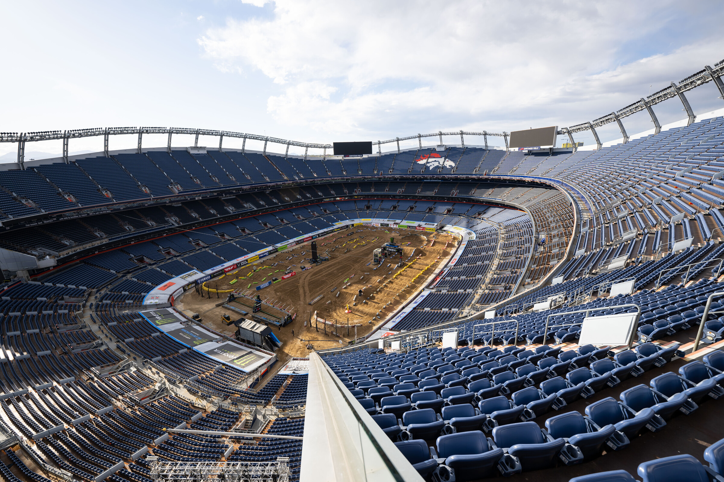 Empower Field at Mile High Stadium, section 519, home of Denver