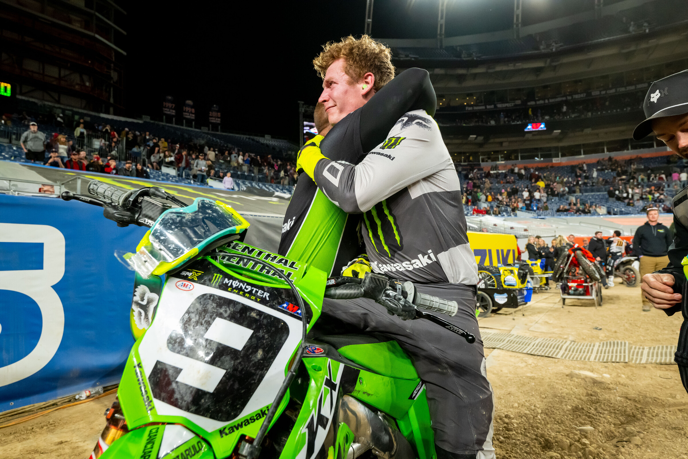 Adam Cianciarulo earned his first podium of the season in Denver.