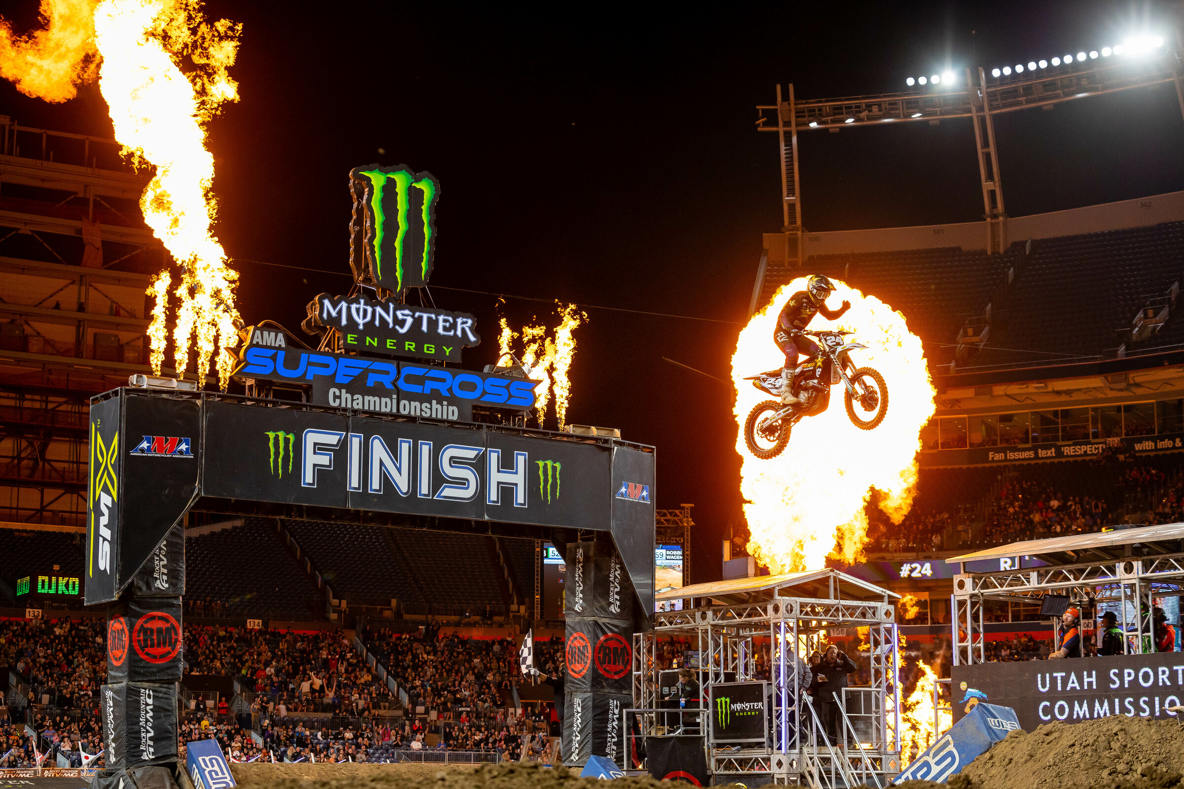 RJ Hampshire was victorious in Denver.