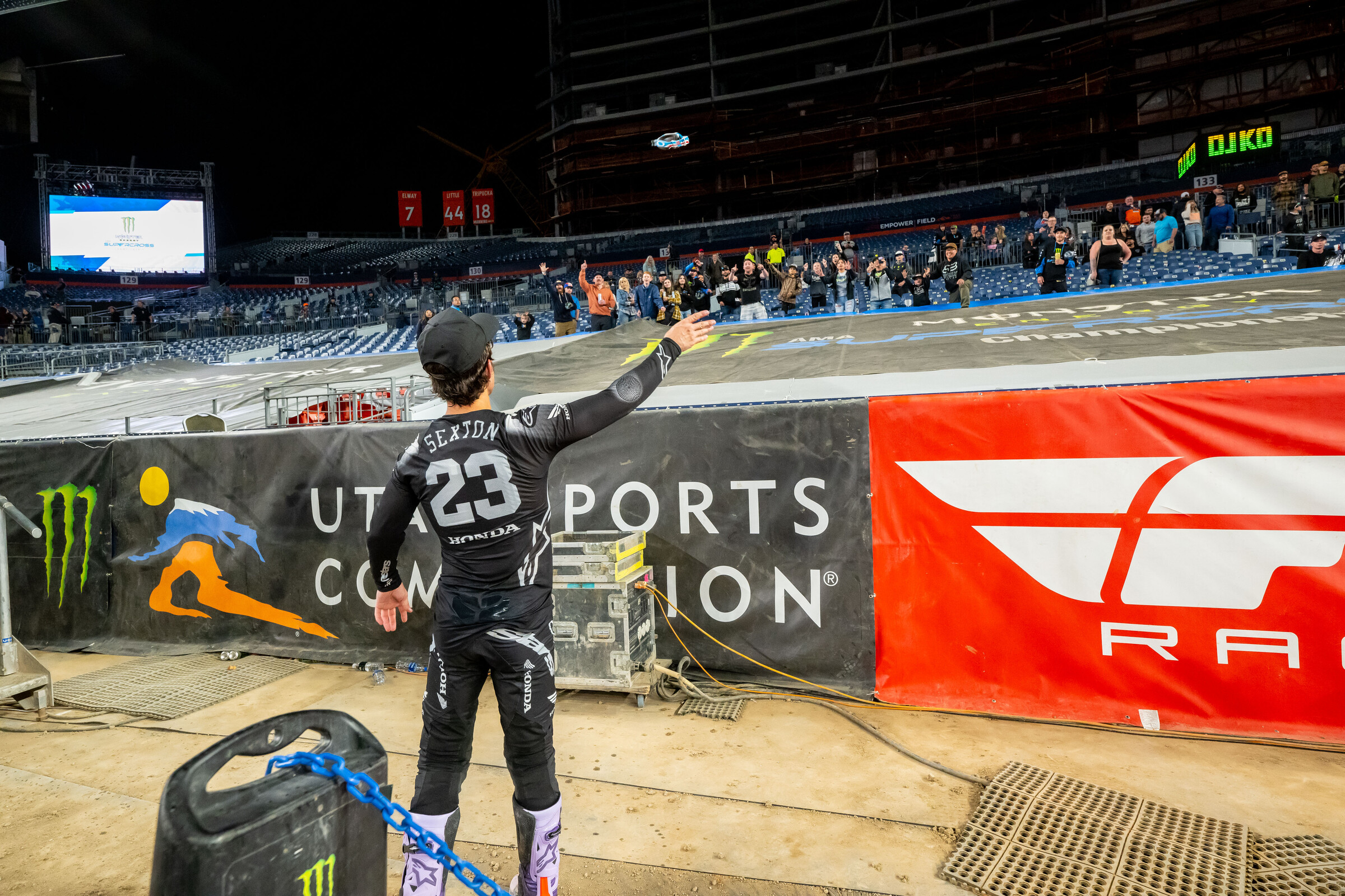 Will Sexton be holding a #1 plate next weekend in Utah? The math says it's guaranteed, but he's hot letting that sink in yet.