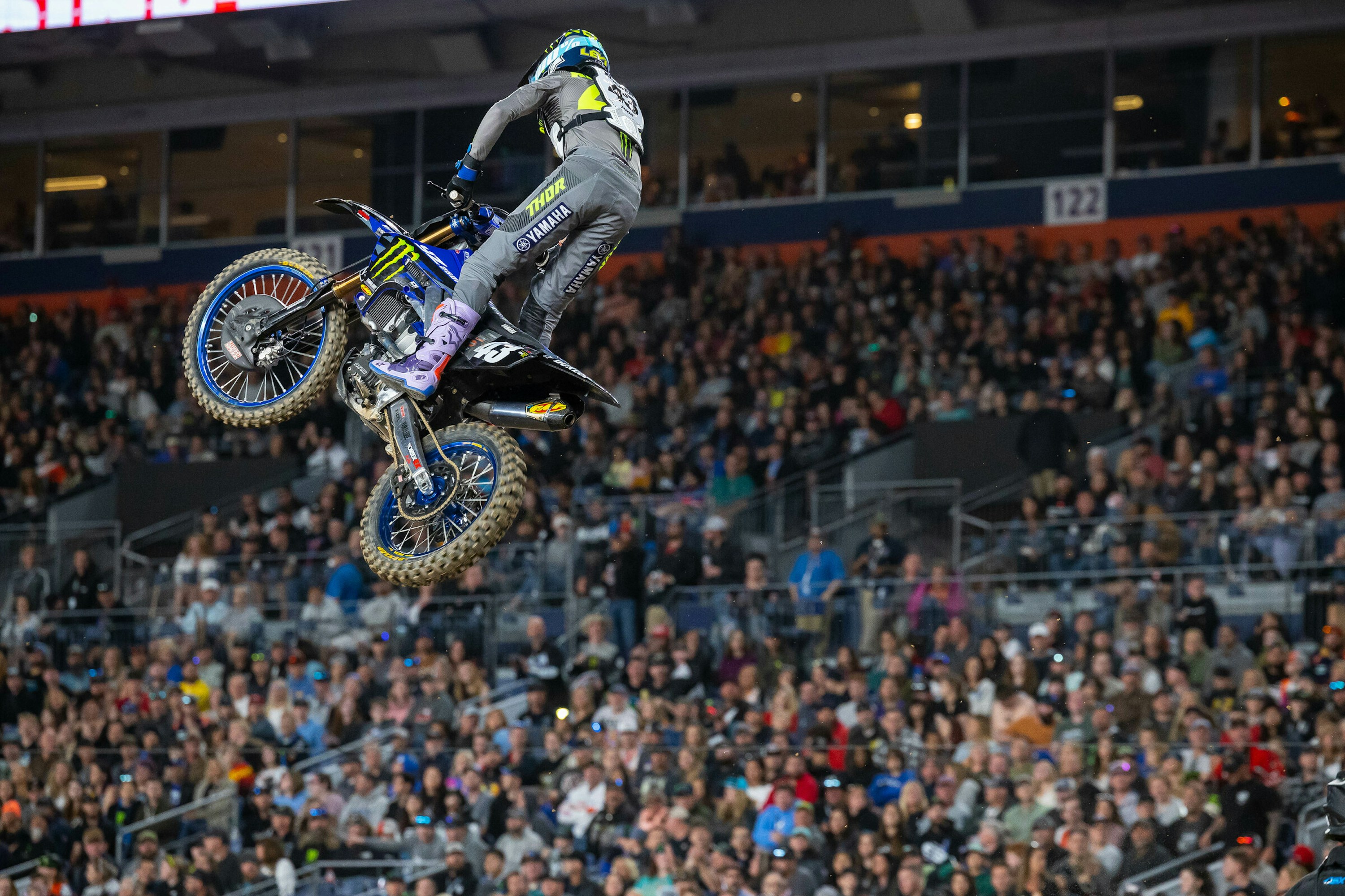 Levi Kitchen On Second Place in Denver 250SX Main Event - Racer X