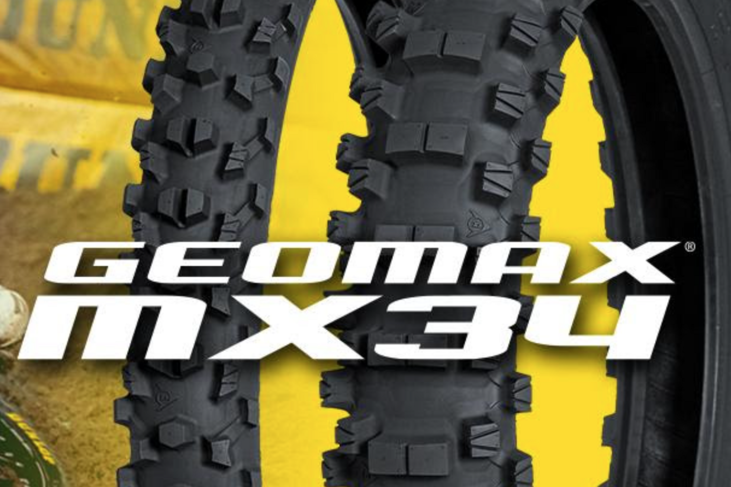 Dunlop Motorcycle Tires Introduces the Geomax MX34 Racer X