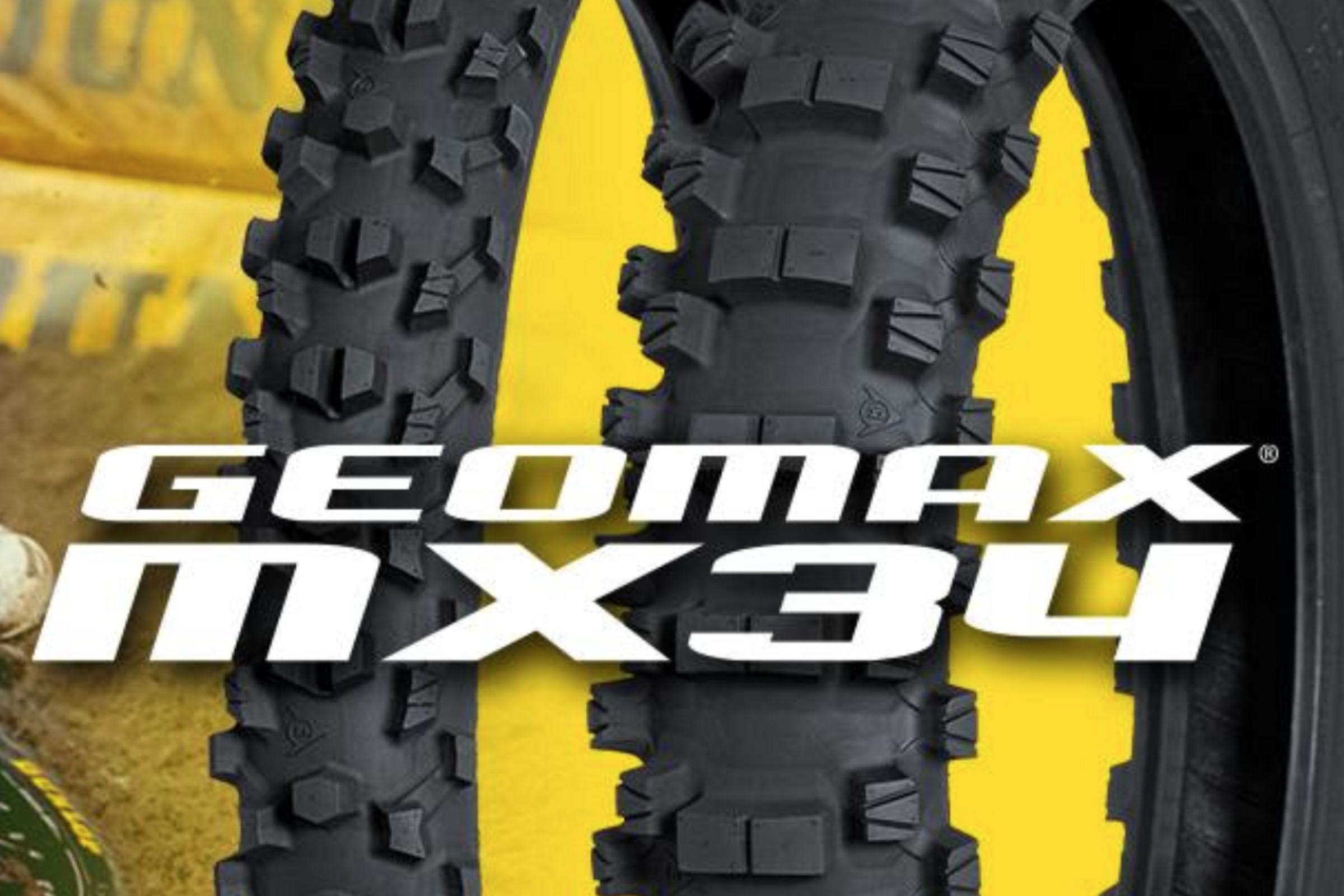 Dunlop Motorcycle Tires Introduces the Geomax MX34