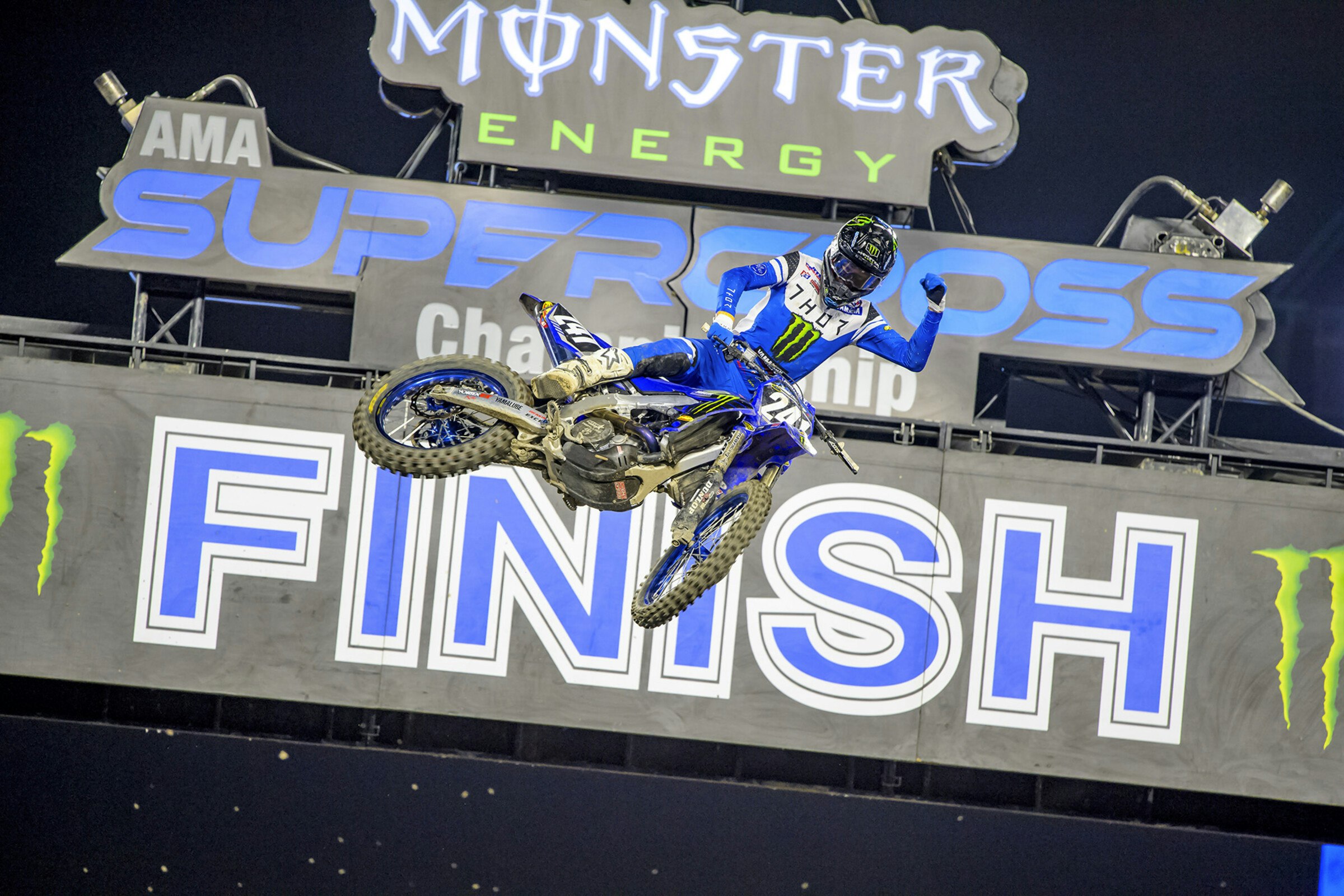 Monster Energy Yamaha Star Racing Signs Daxton Bennick