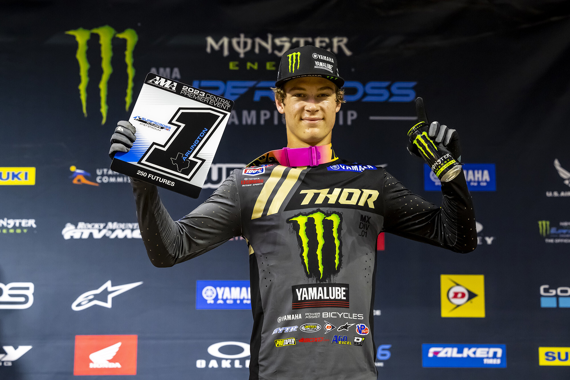 Monster Energy Yamaha Star Racing Signs Daxton Bennick - Racer X