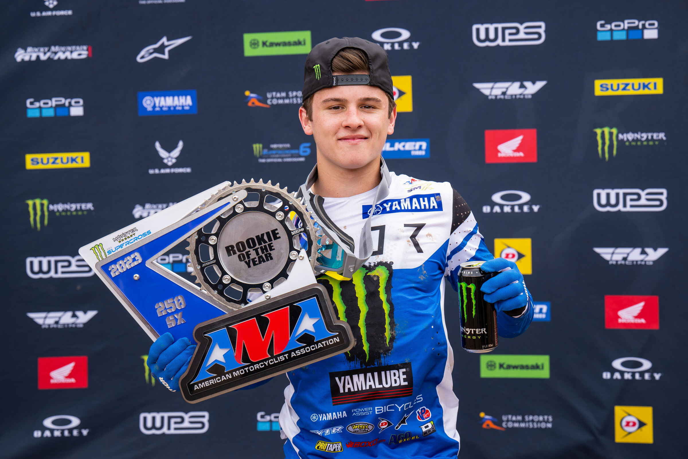 Haiden Deegan 250SX rookie of the year.