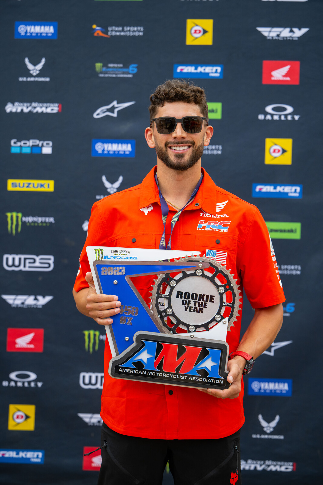 Colt Nichols 450SX rookie of the year.