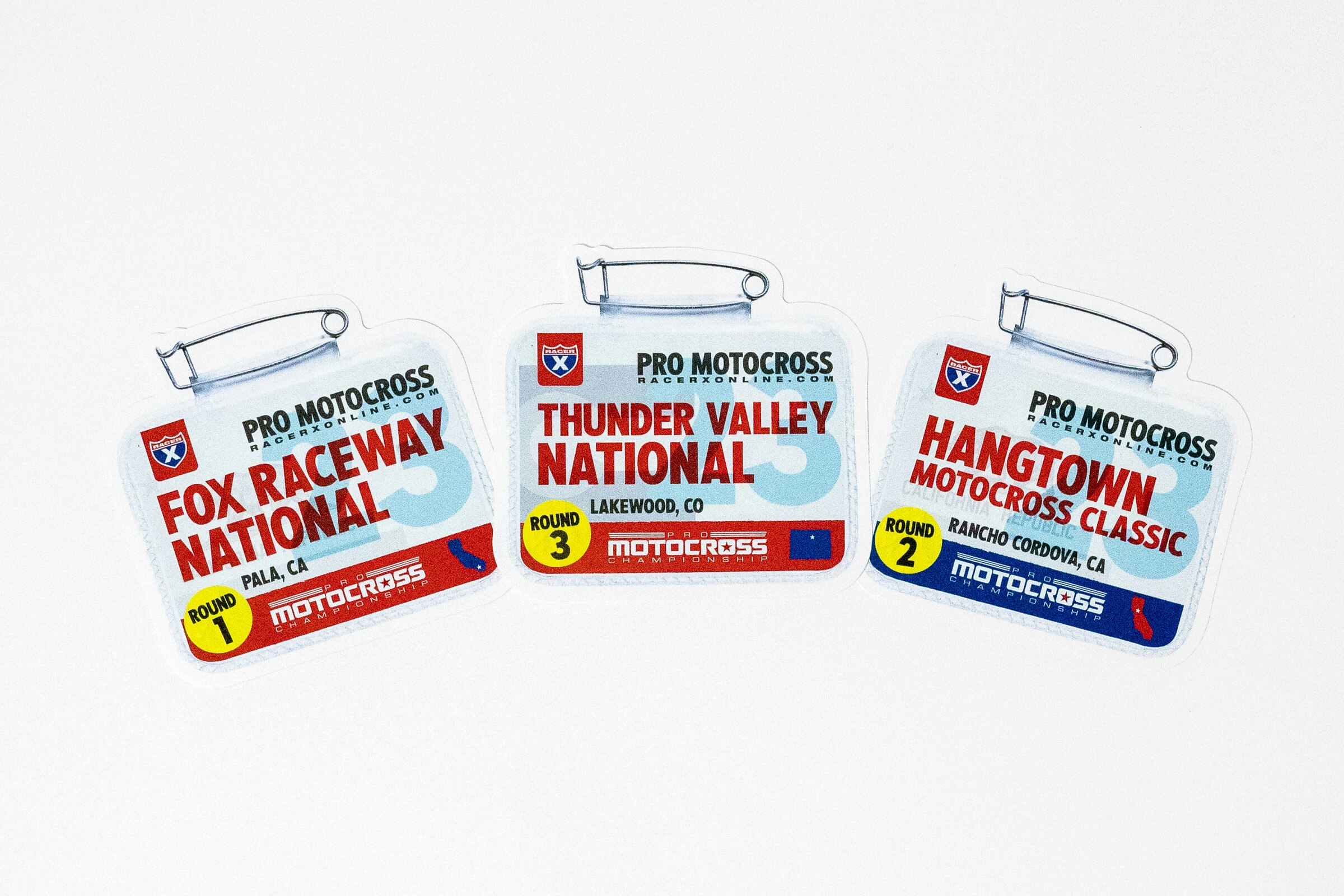 Get Your Fox Raceway National Sticker at the Racer X Booth Saturday