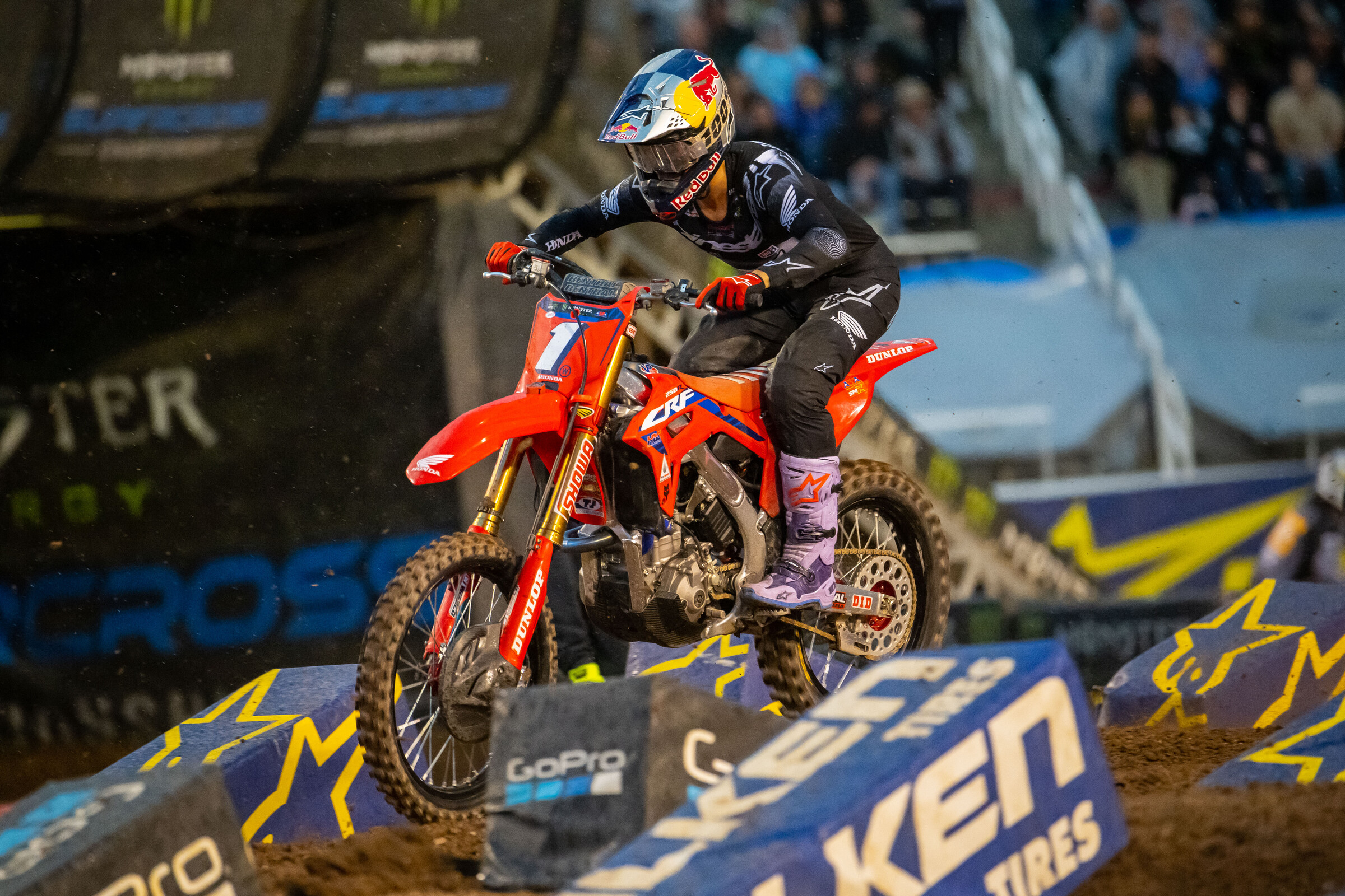 Jett Lawrence in 2023 supercross.