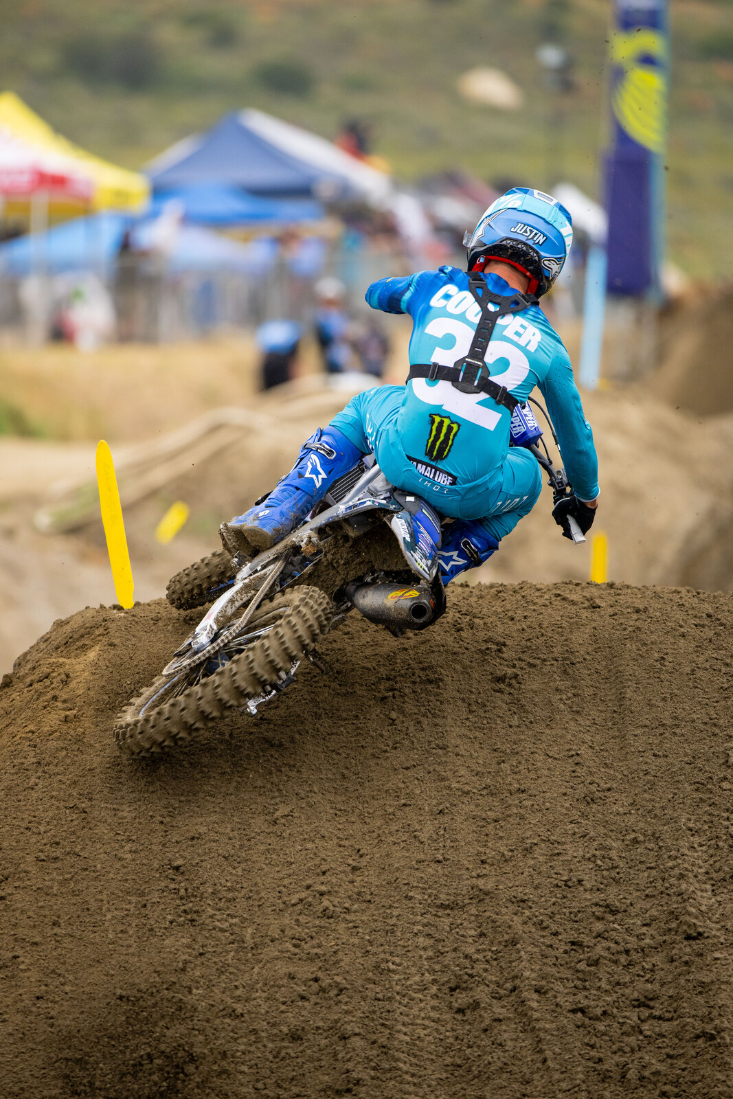 Justin Cooper qualified fastest in 250s.