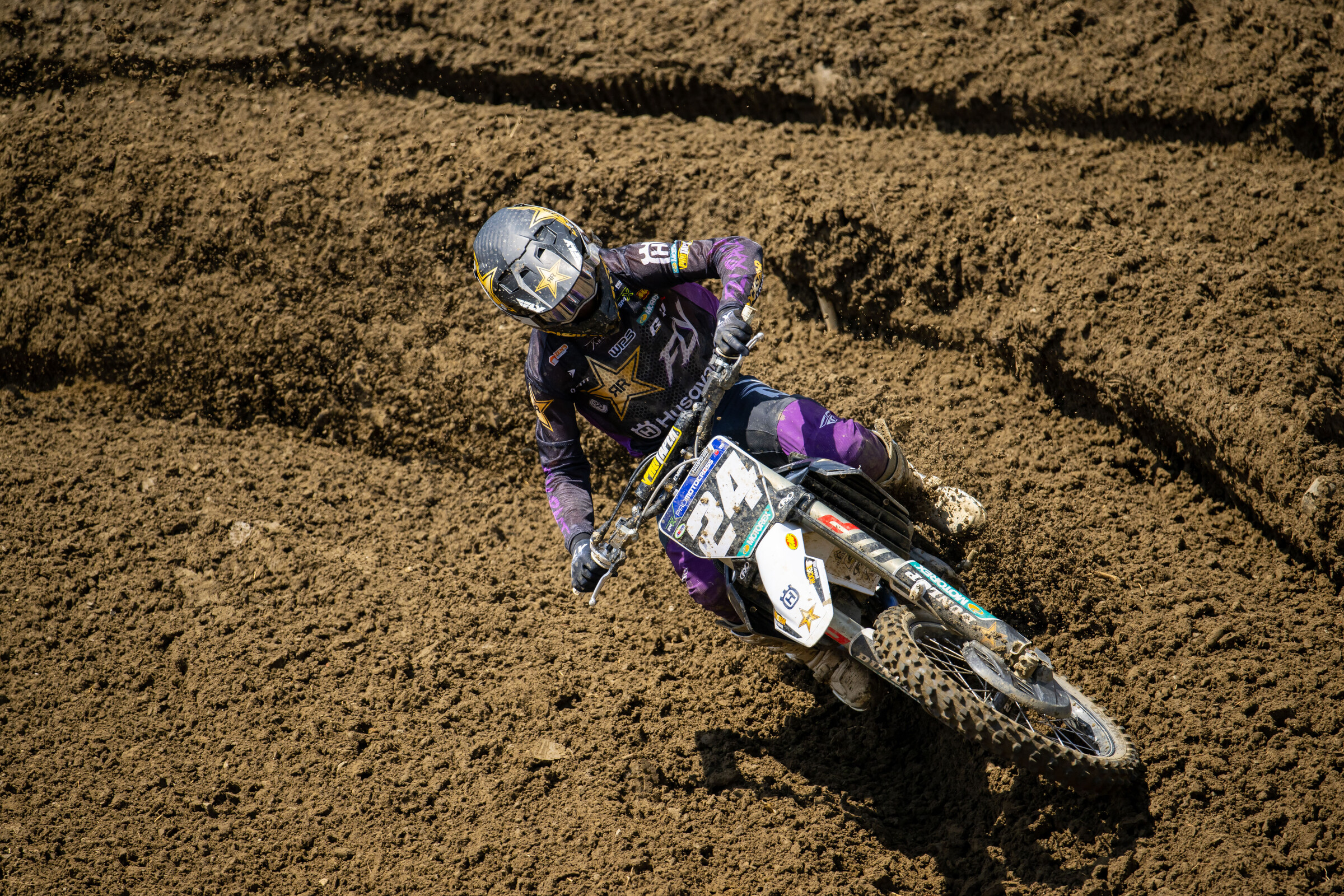 RJ Hampshire had quite a day at the races.