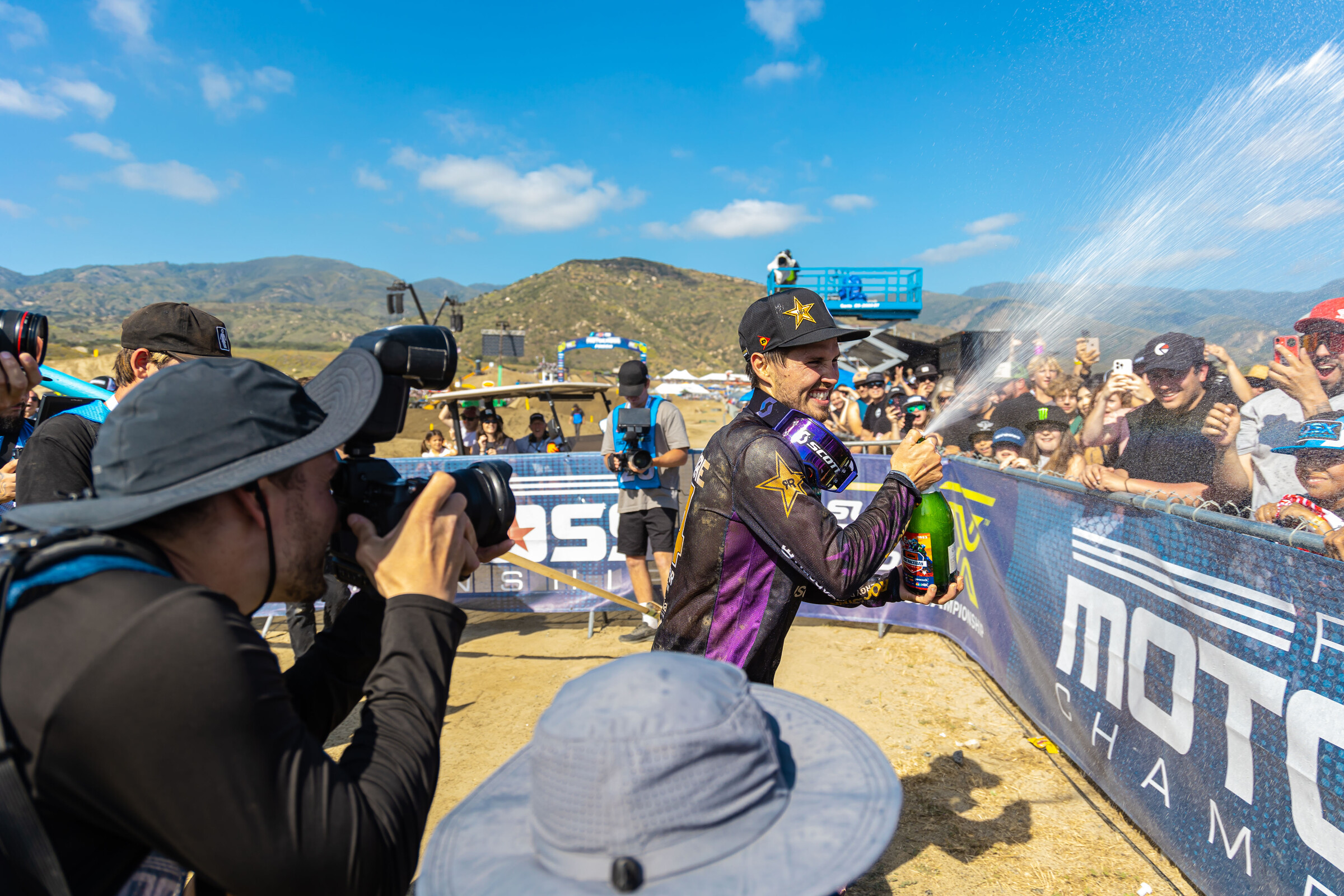 Hard earned champagne.