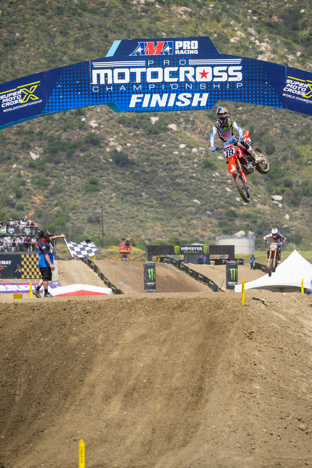 Jett Lawrence at the 2023 Pro Motocross opener.