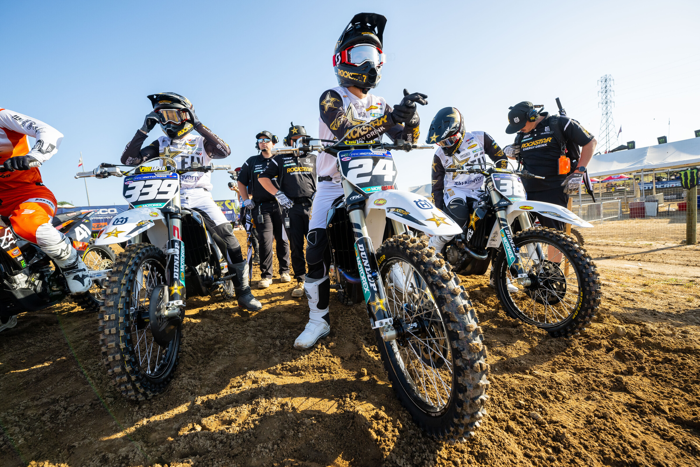 RJ Hampshire showed some nice flashes of speed during qualifying.