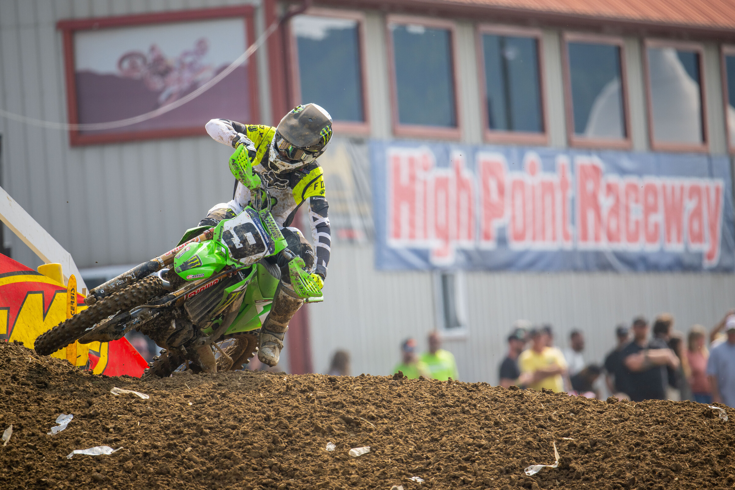 Adam Cianciarulo was back on the box at High Point.