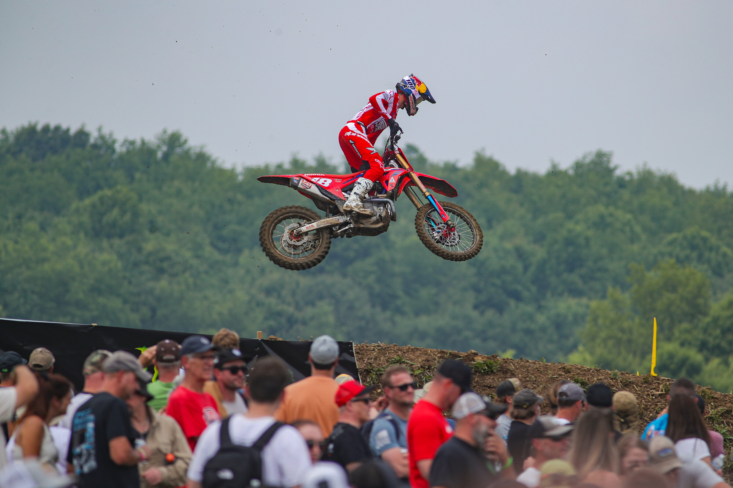 Jett Lawrence pre-crash.