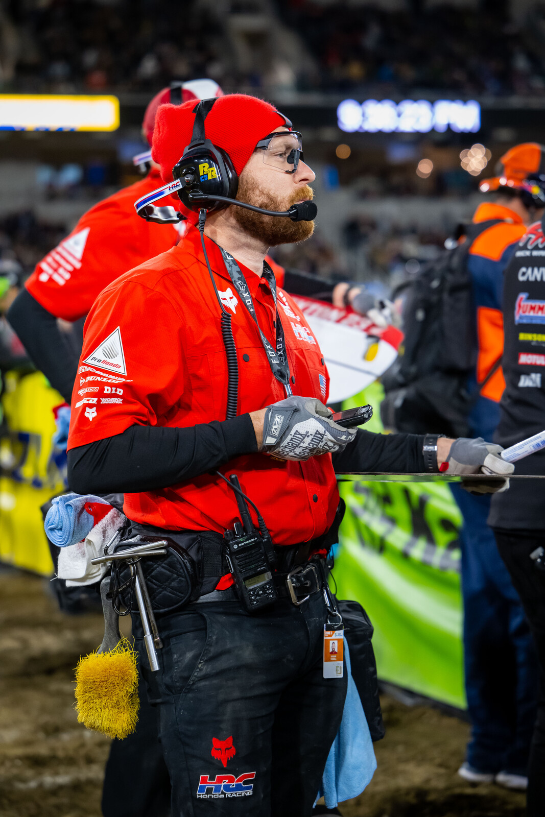 Troxell at the 2023 San Diego Supercross.