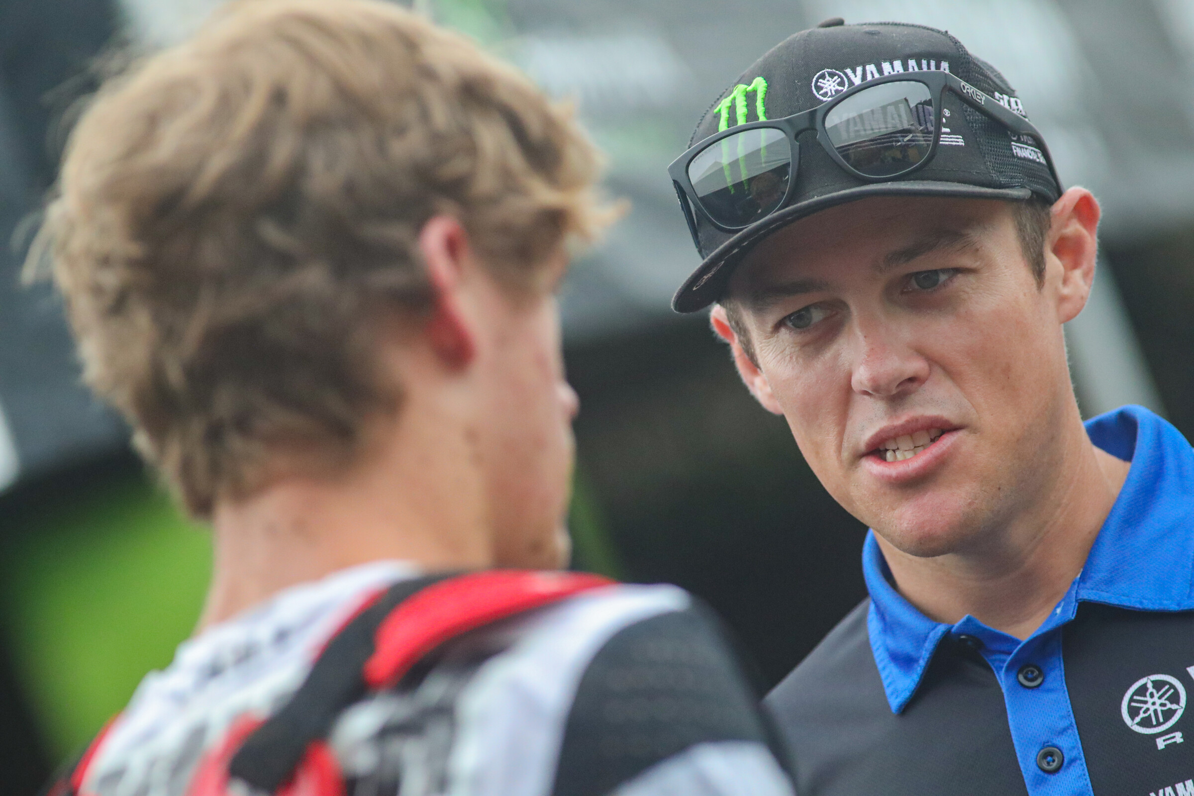 Daxton Bennick and Monster Energy Yamaha Star Racing's Jeremy Coker