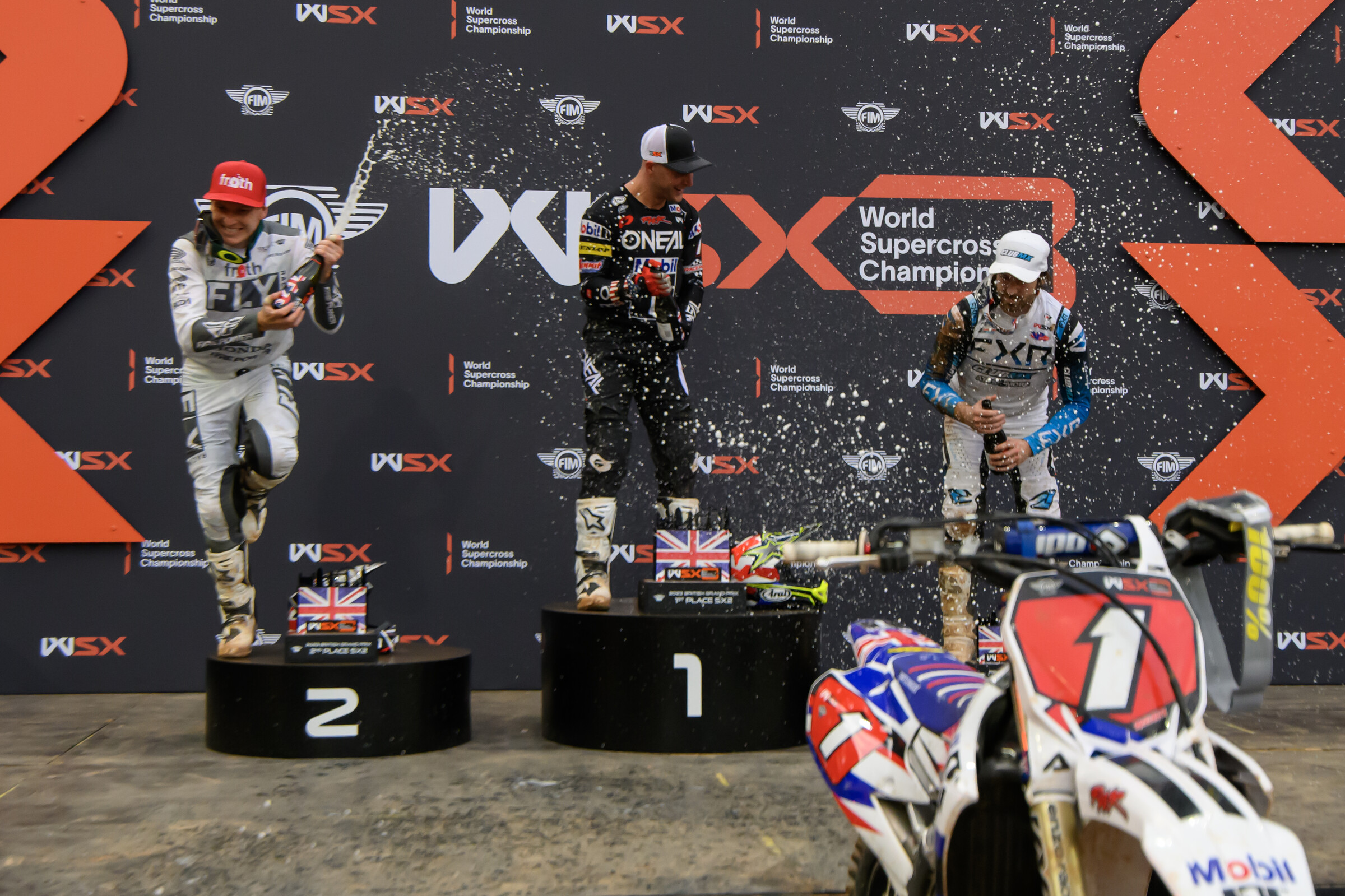 SX2 overall podium.