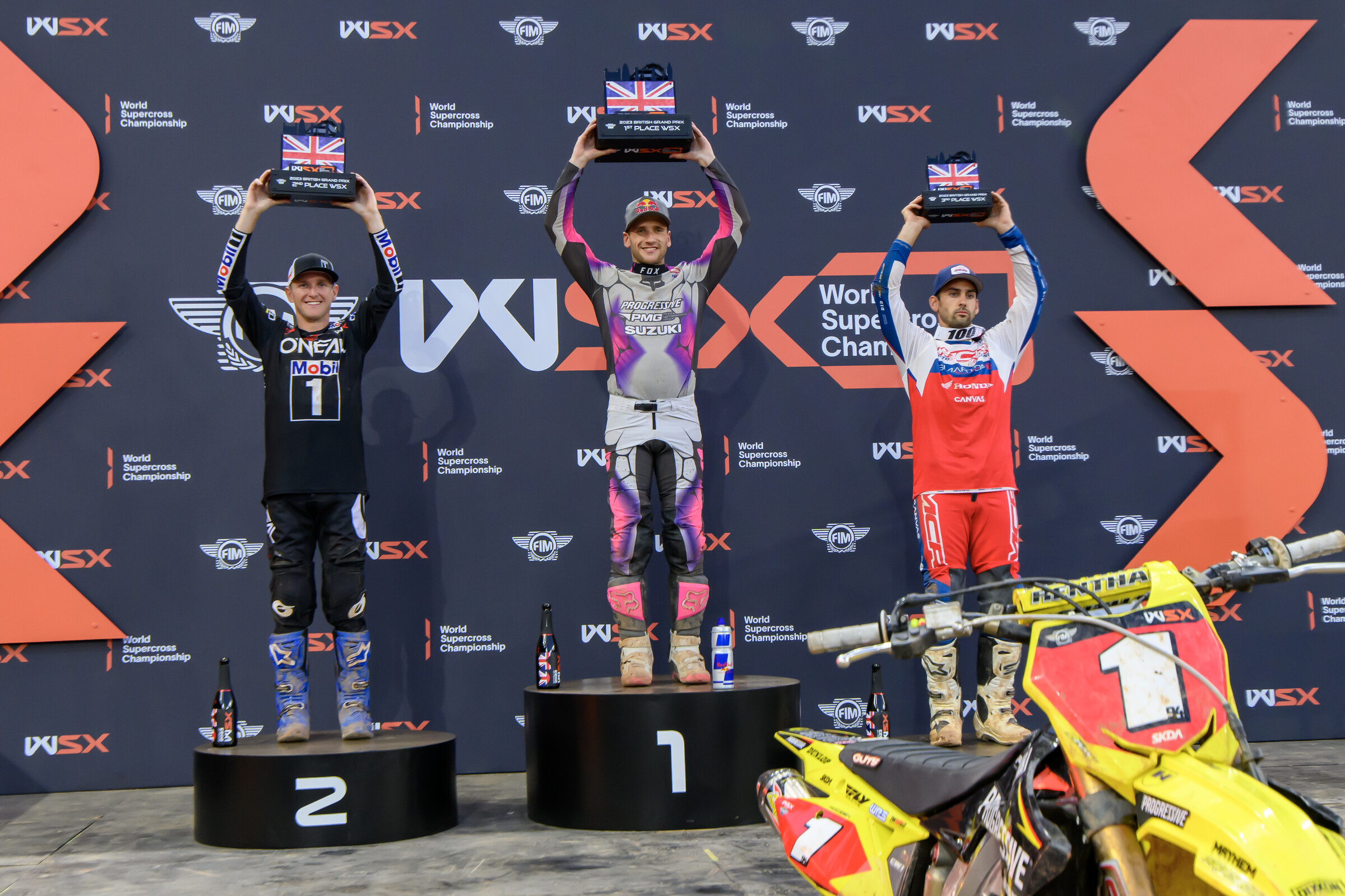 WSX overall podium.