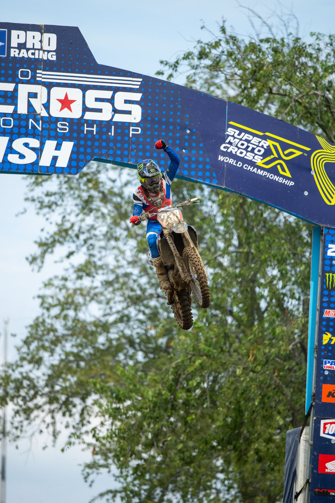 Haiden Deegan (Yamaha) earned his maiden overall Pro Motocross win.