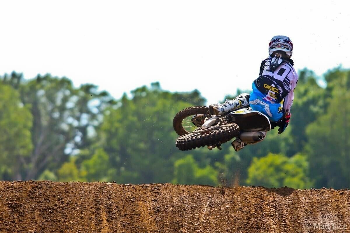 Justin Barcia in 2012 on a 250F