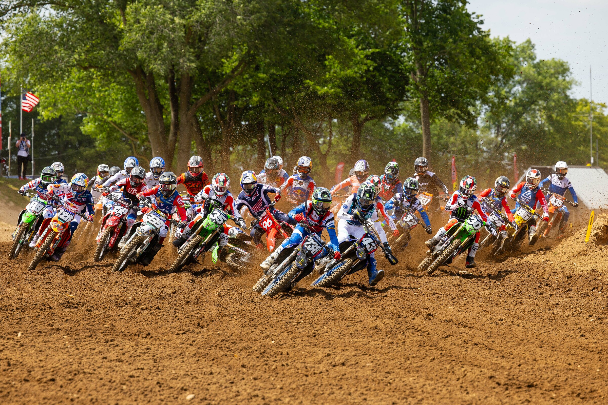 Jett Reynolds and Hunter Lawrence may not share Matthes' opinion on the RedBud start. 