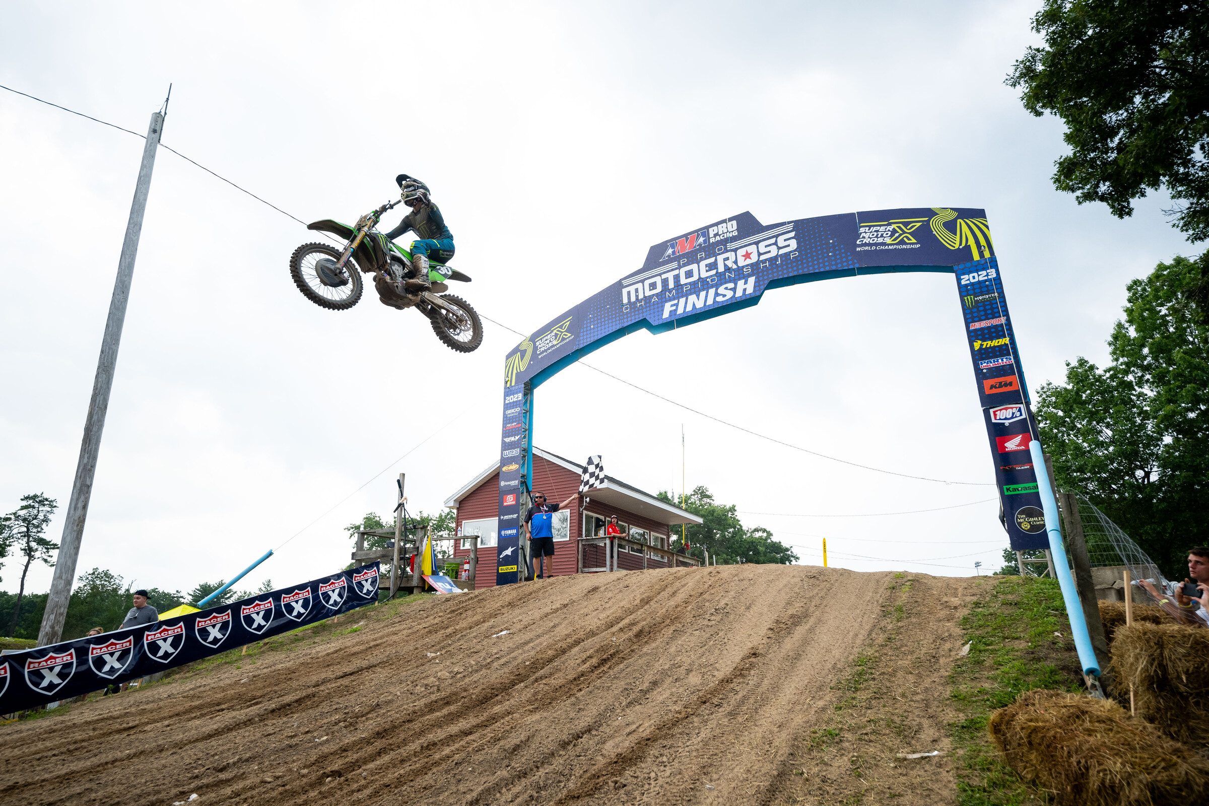 Shimoda, RJ Hampshire and Justin Cooper are all within a moto of series leaders Deegan and Lawrence.