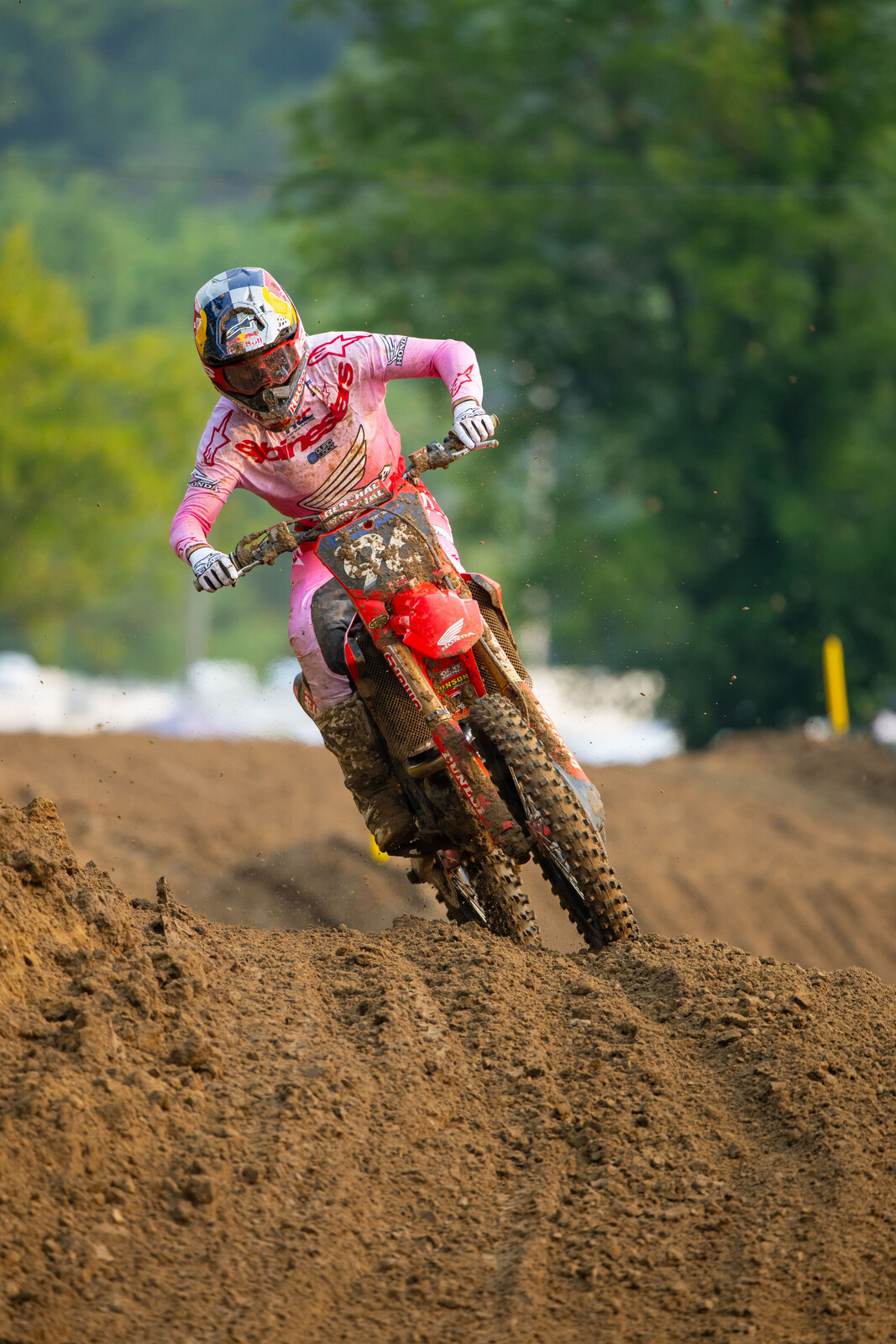 Hunter Lawrence topped the 250 class qualifying...