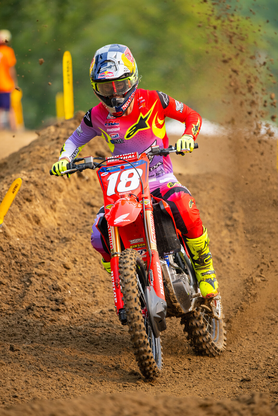 ...while his brother Jett topped the 450s.