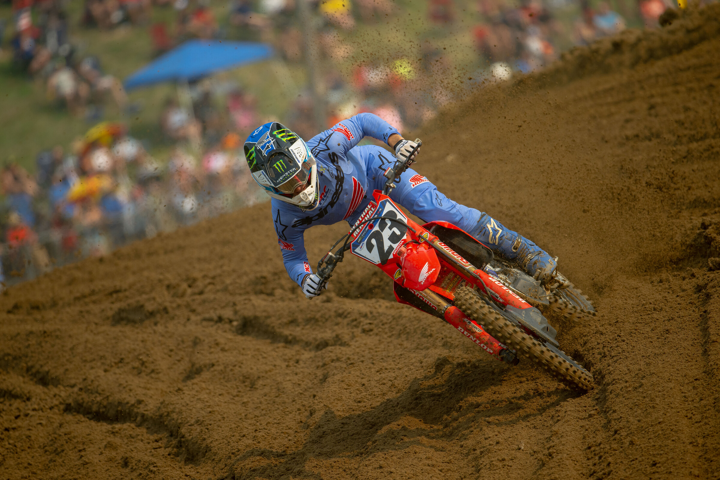 Chase Sexton moved back into the top five in points with another 2-2 day.