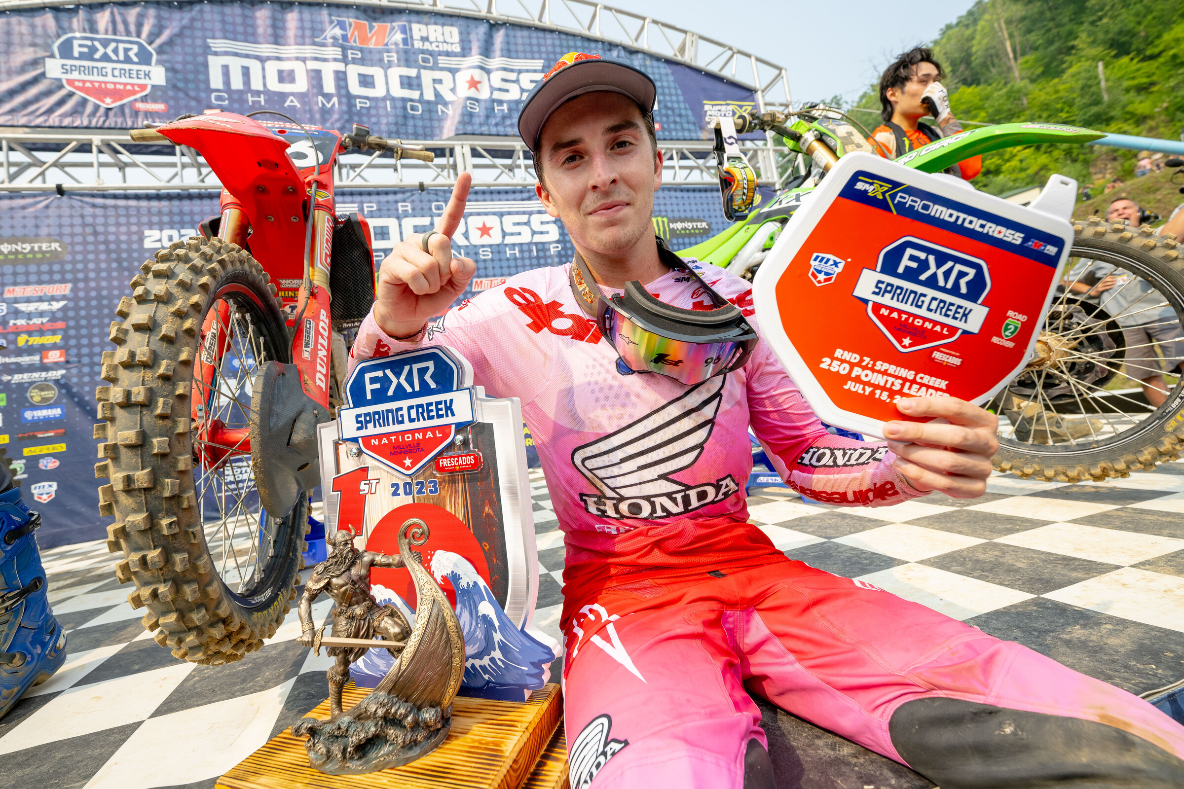 Hunter Lawrence has retaken the points lead in the series.