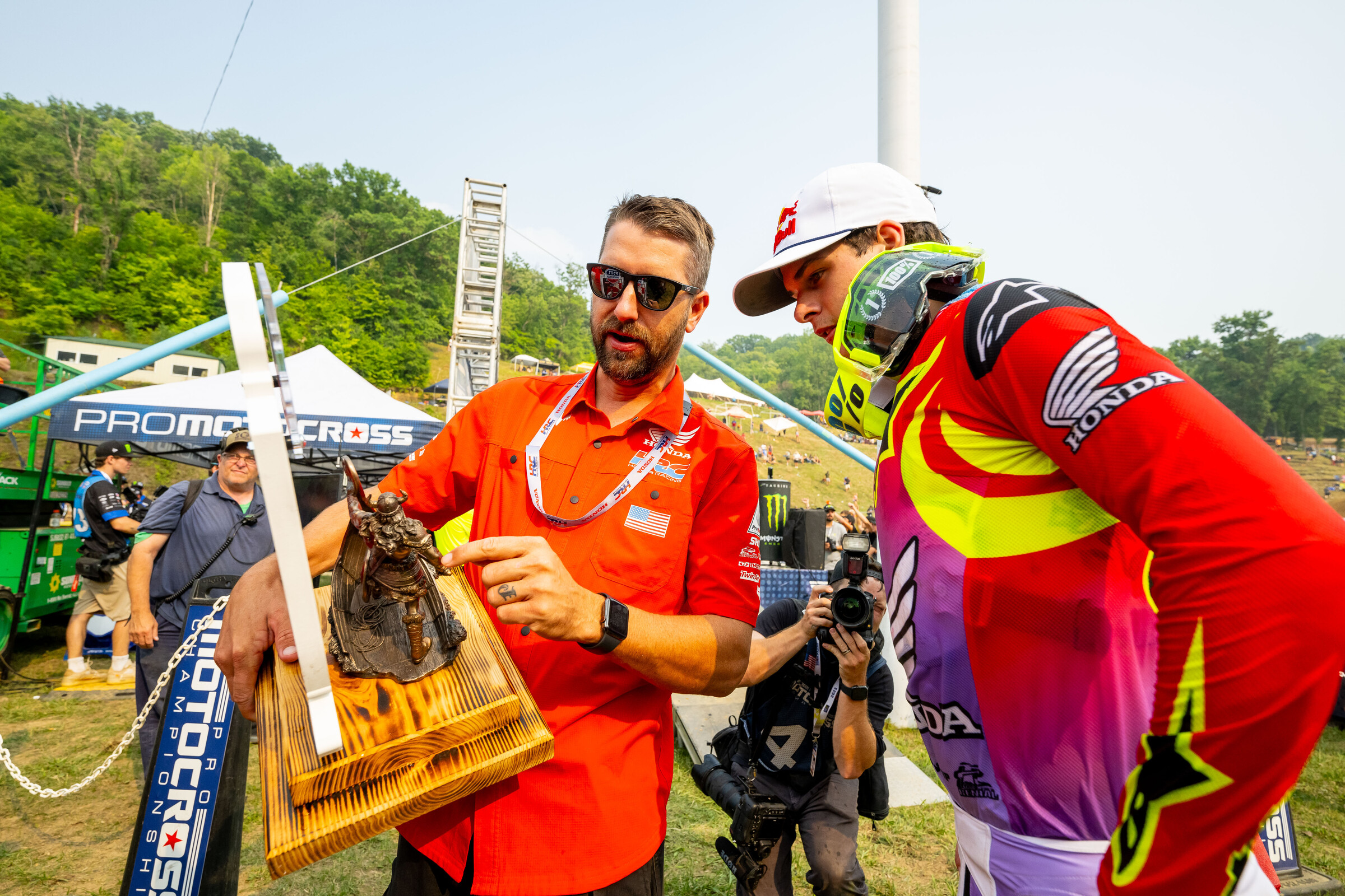 Lars Lindstrom does not seem too concerned about what Steve thinks.