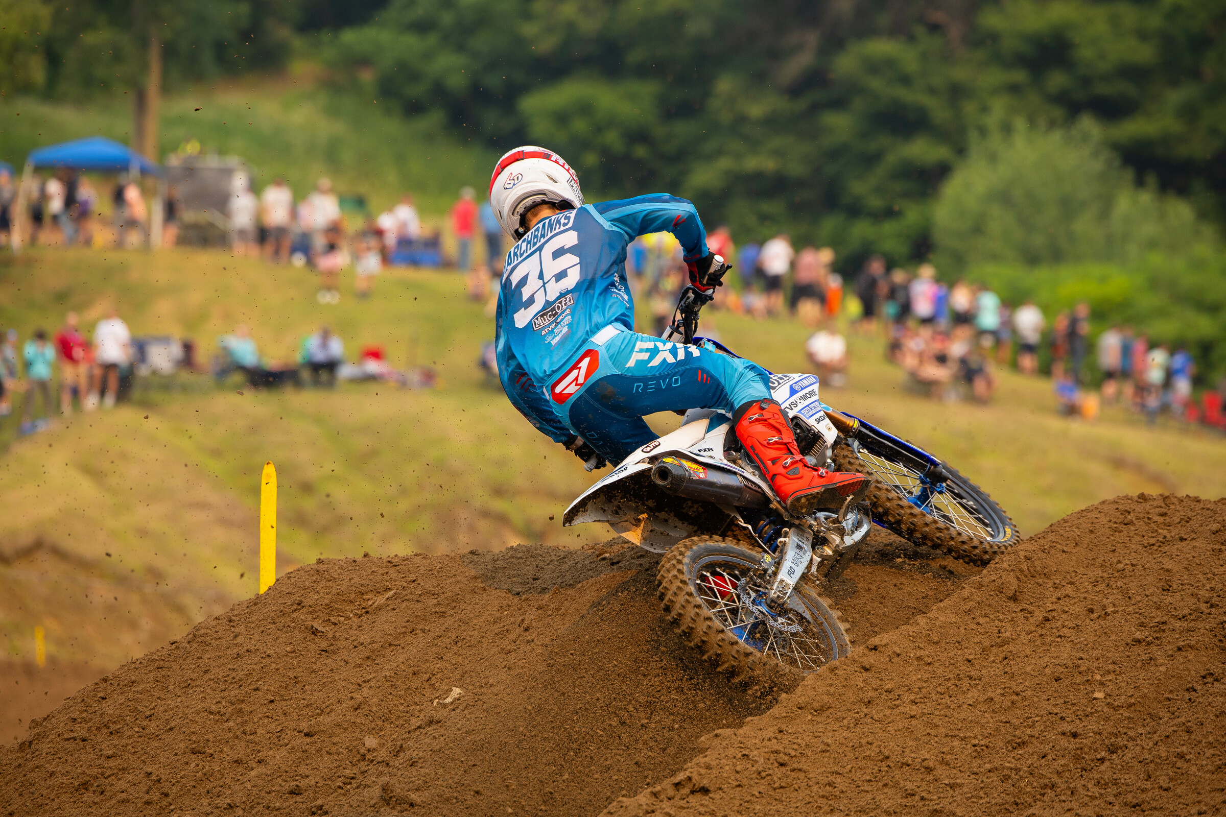 Garrett Marchbanks will have to settle for hunting the competition for now. 