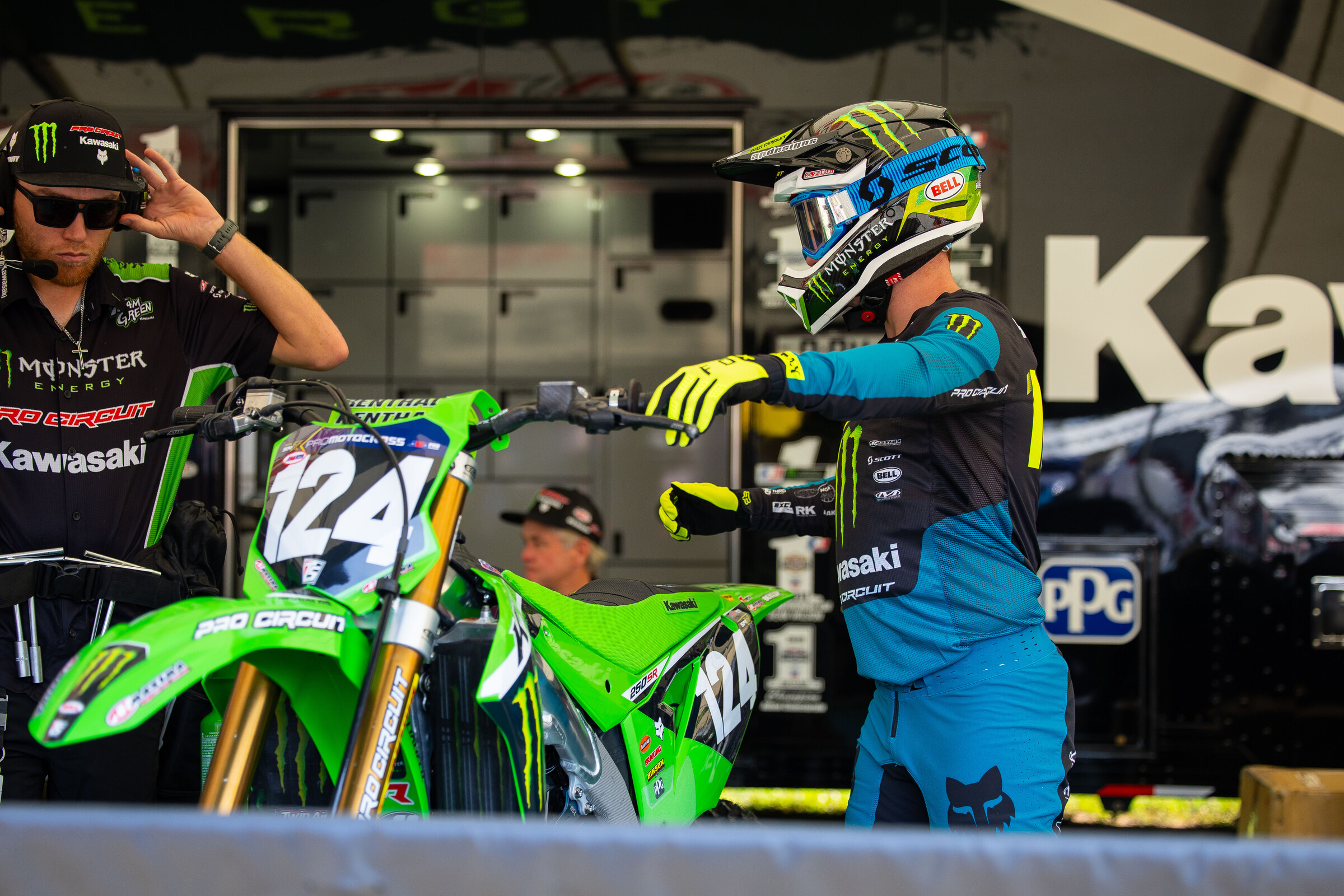 Jett Reynolds was last seen in Southwick qualifying.